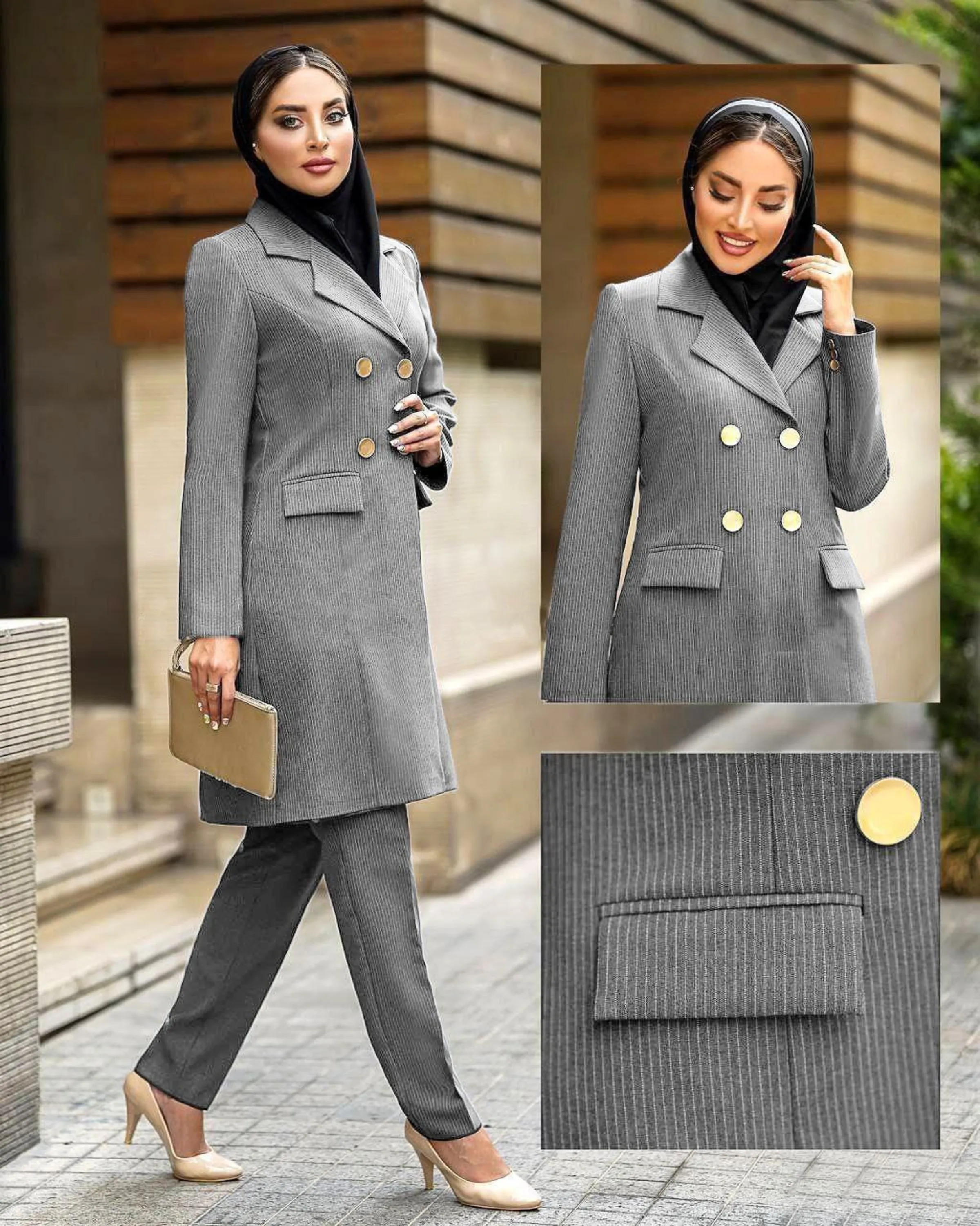 مانتو شلوار اداری بیتا