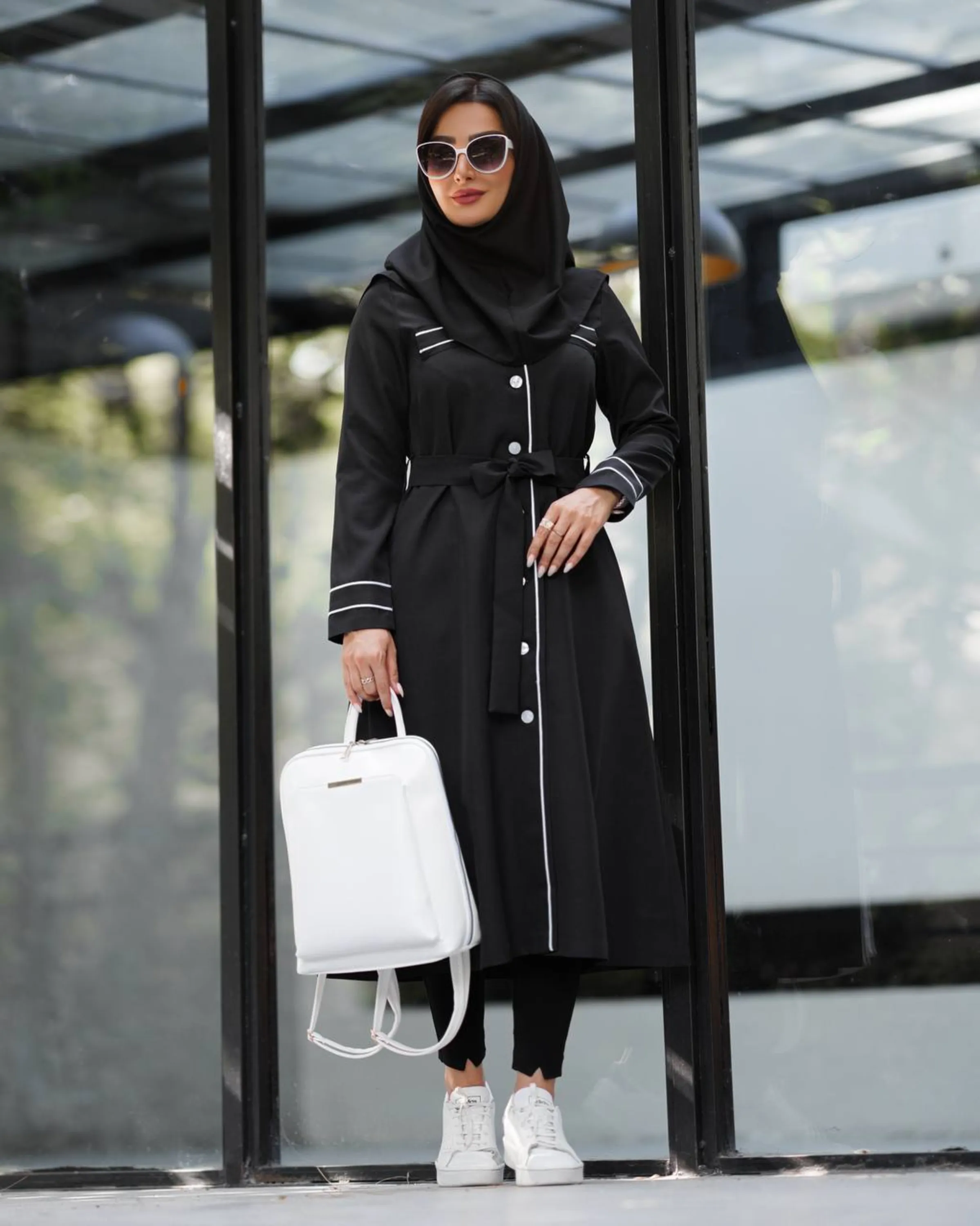 مانتو دانشجویی پرشیا مغزی دوزی