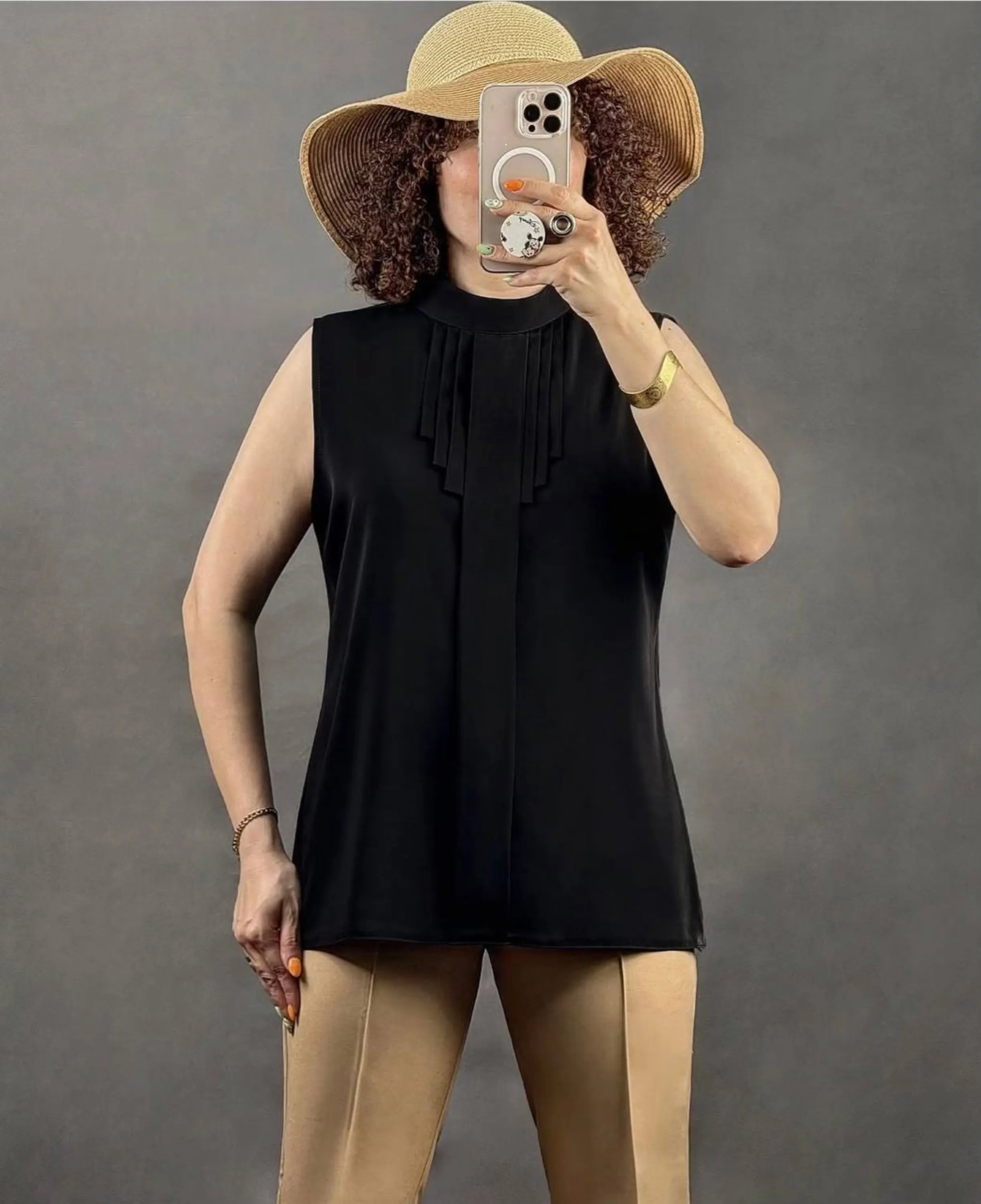 تاپ زیر کتی یقه دیپلمات