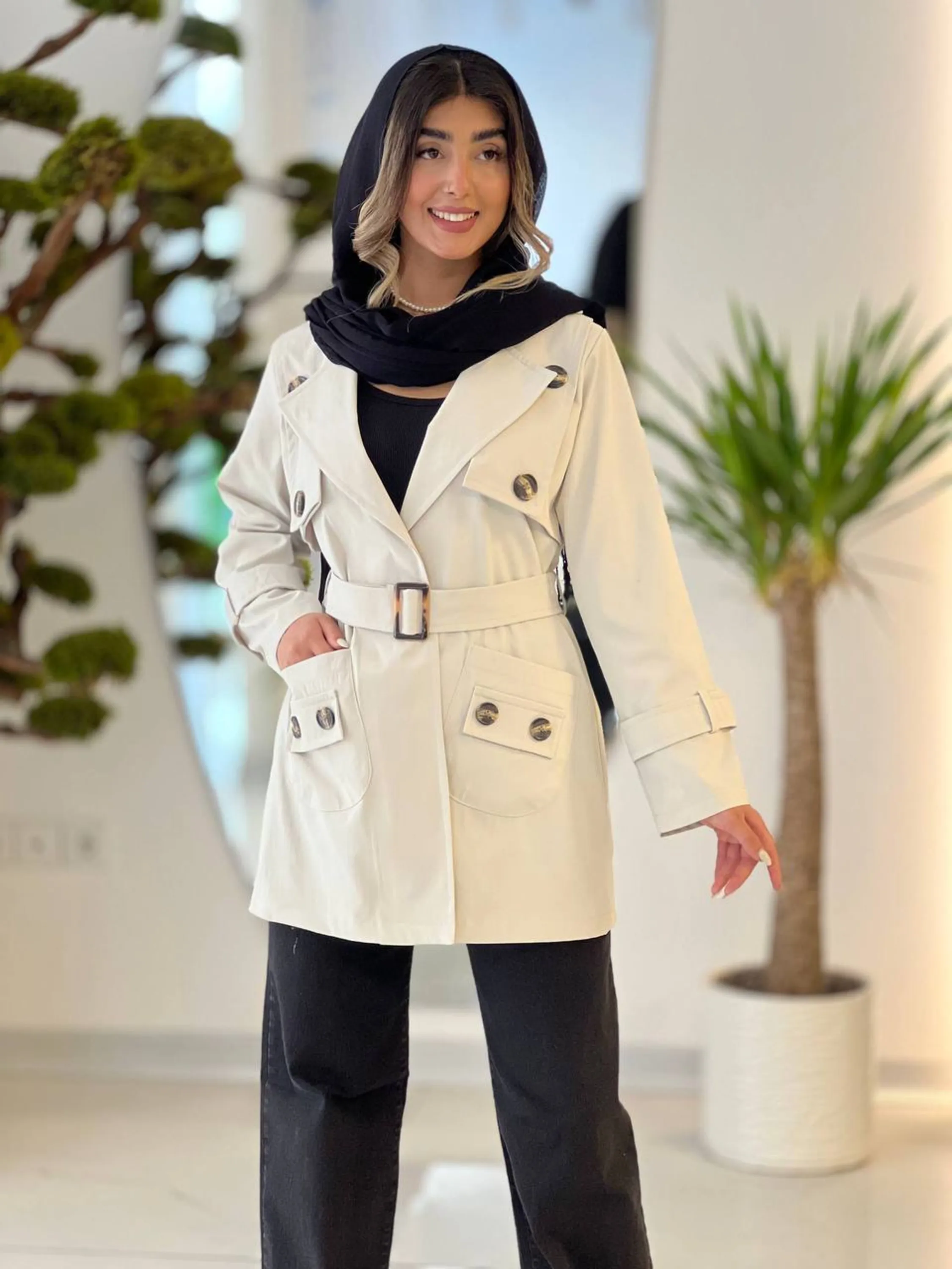 مانتو کتان لایت آدرینا