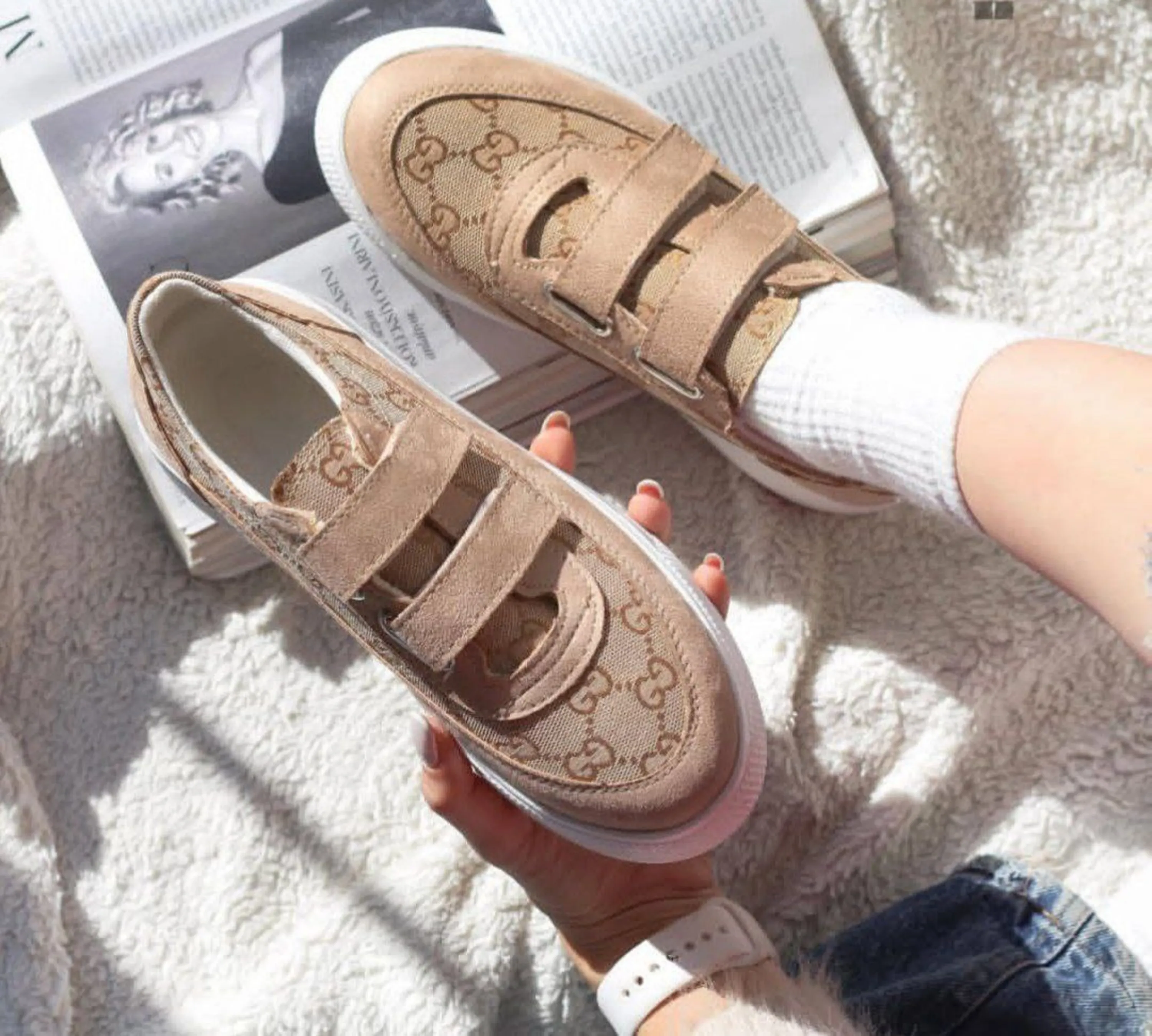 کتونی چسبی گوچی