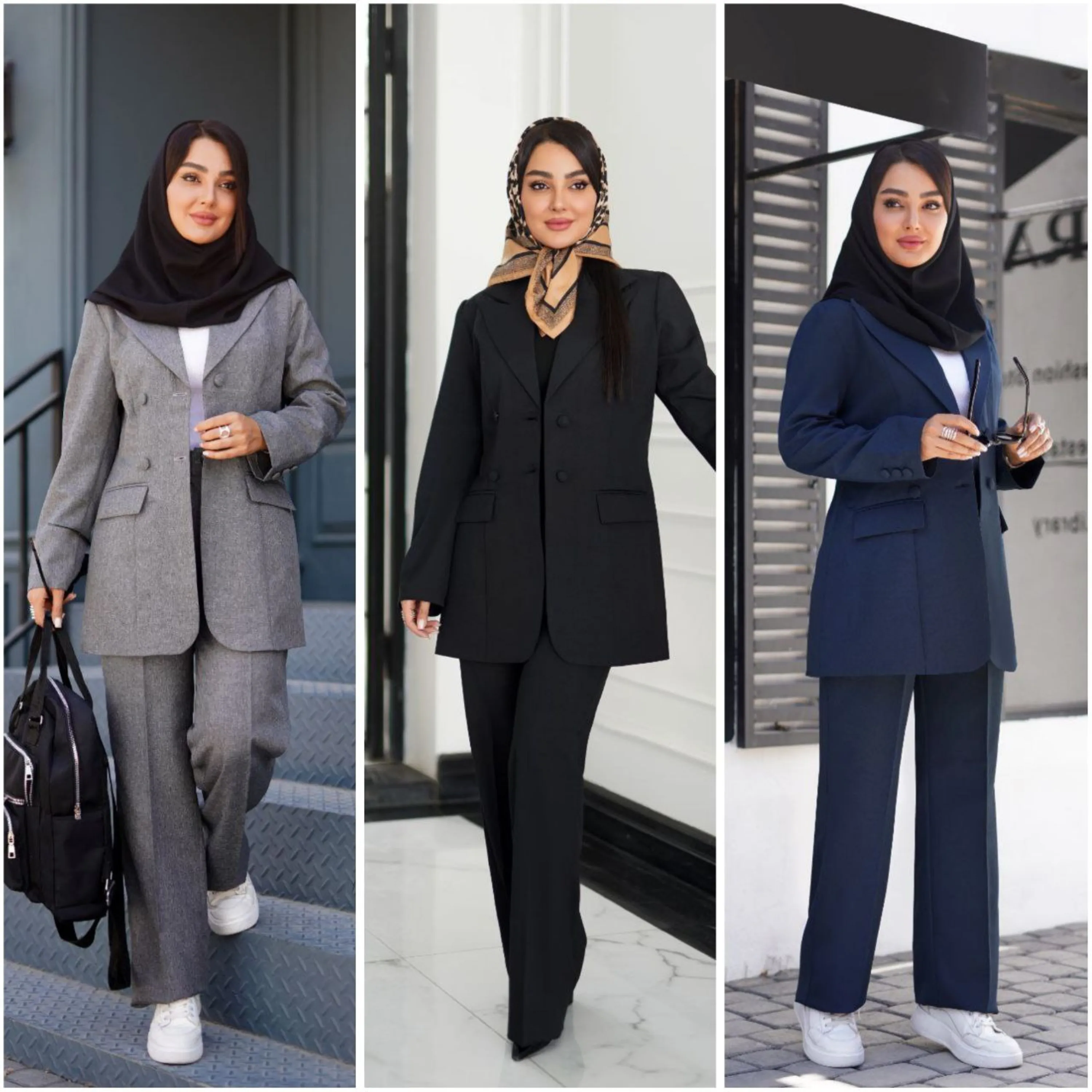 ست کت و شلوار اداری هستی