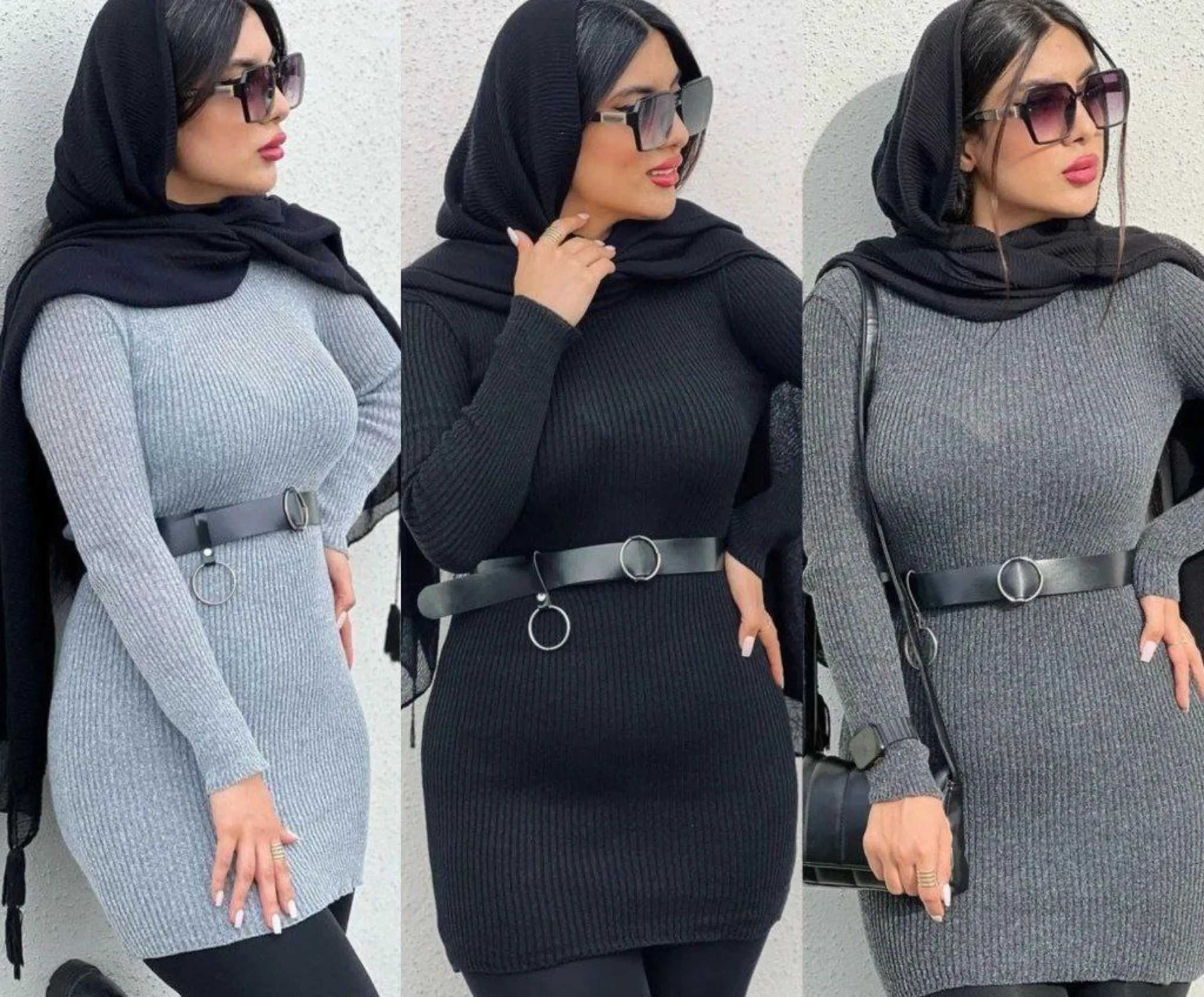 گپ بافت یقه اسکی