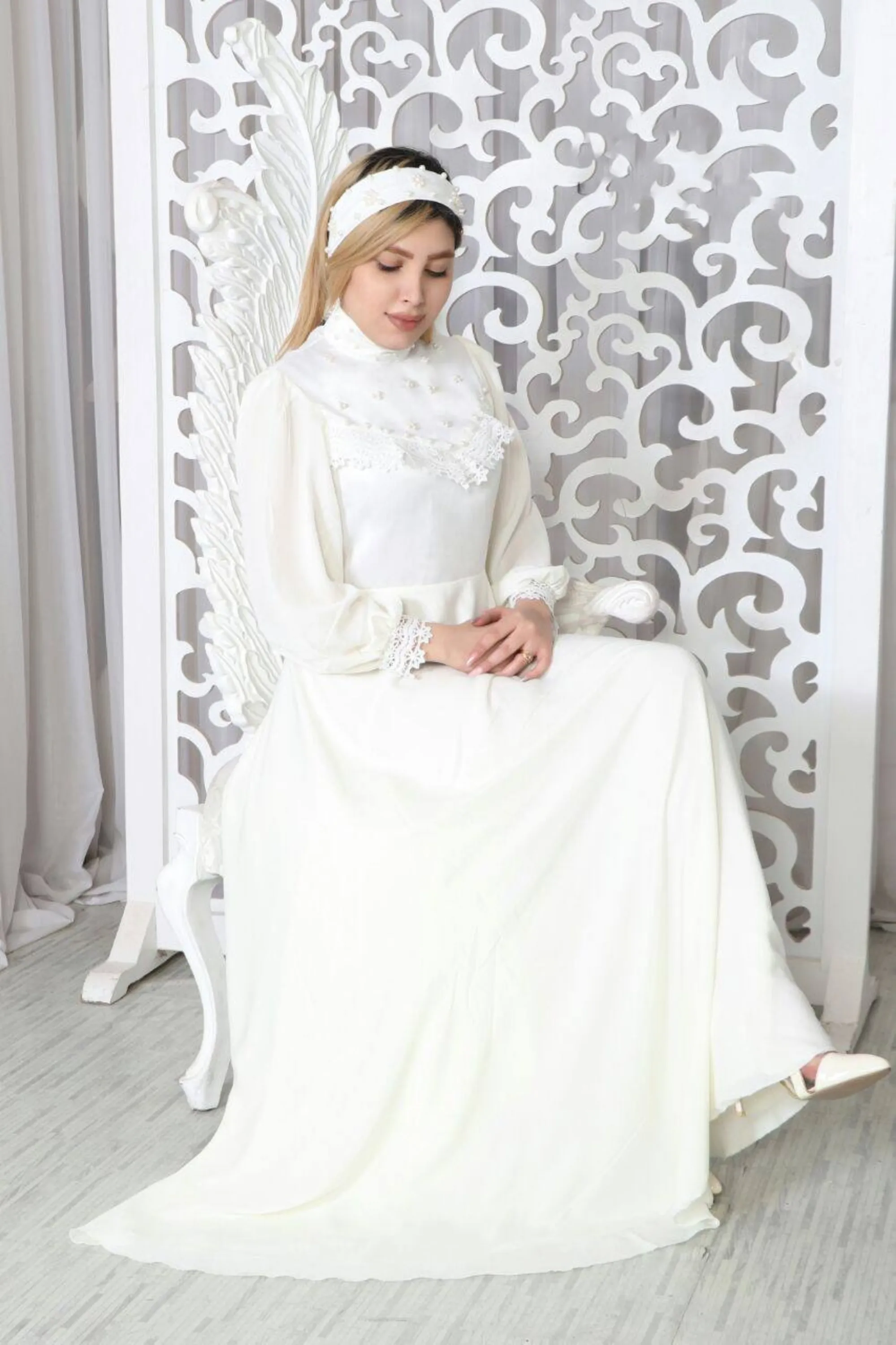 پیراهن عروس مدل آمیتیس