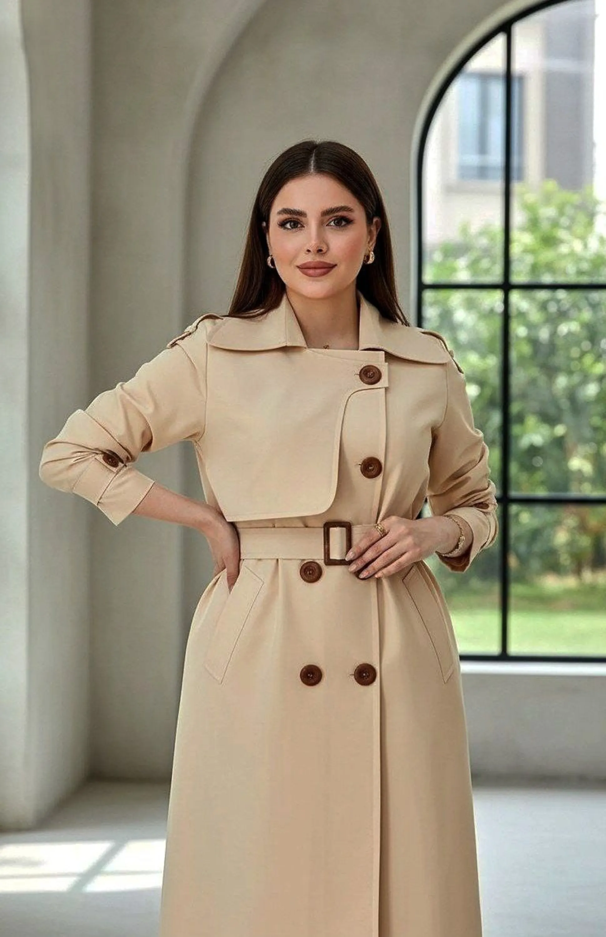 مانتو بارانی پریسا