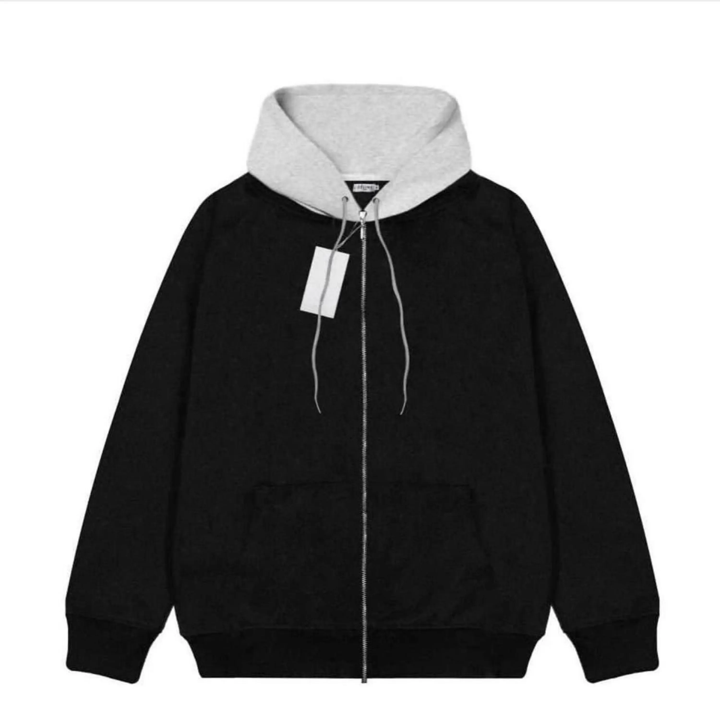 سویشرت کلاه طوسی