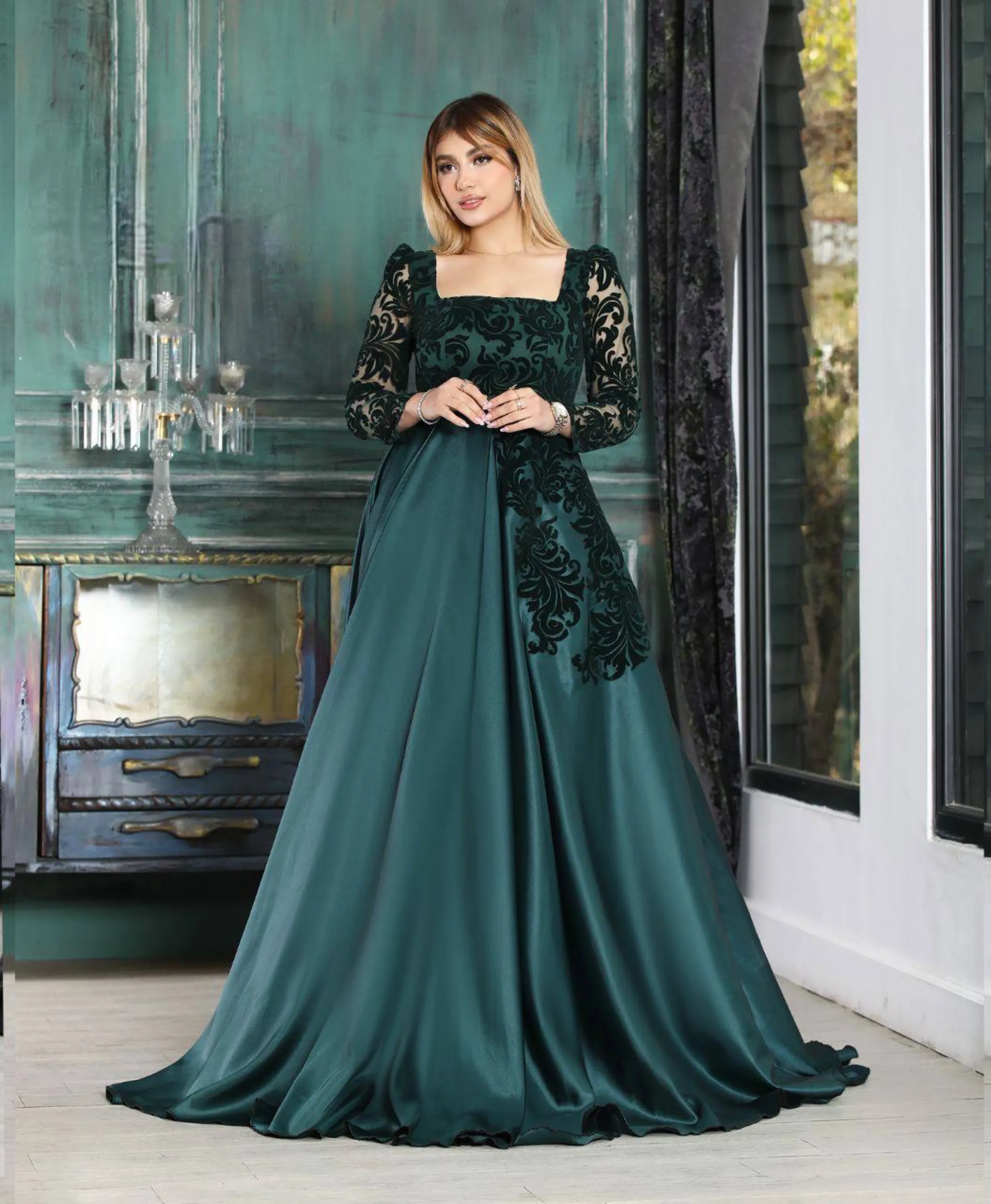 لباس مجلسی گندم