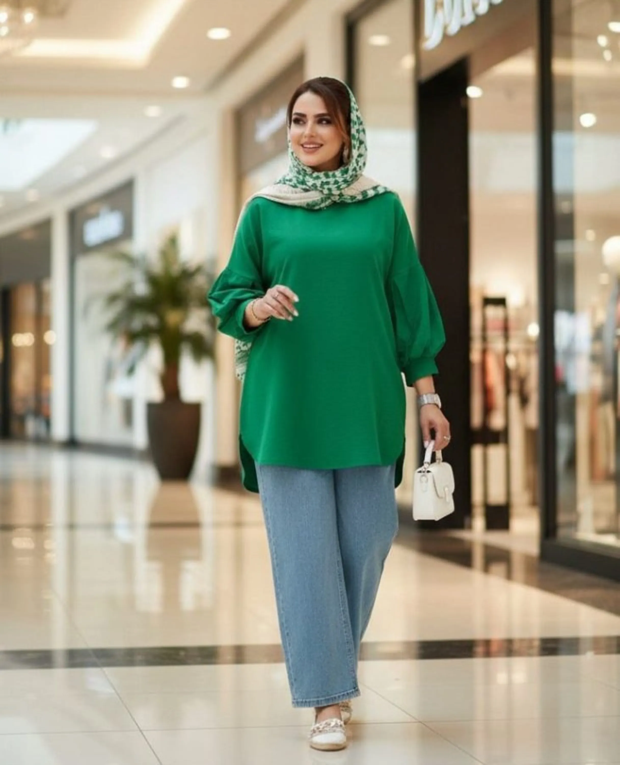 شومیز پلاس سایز نیلوفر