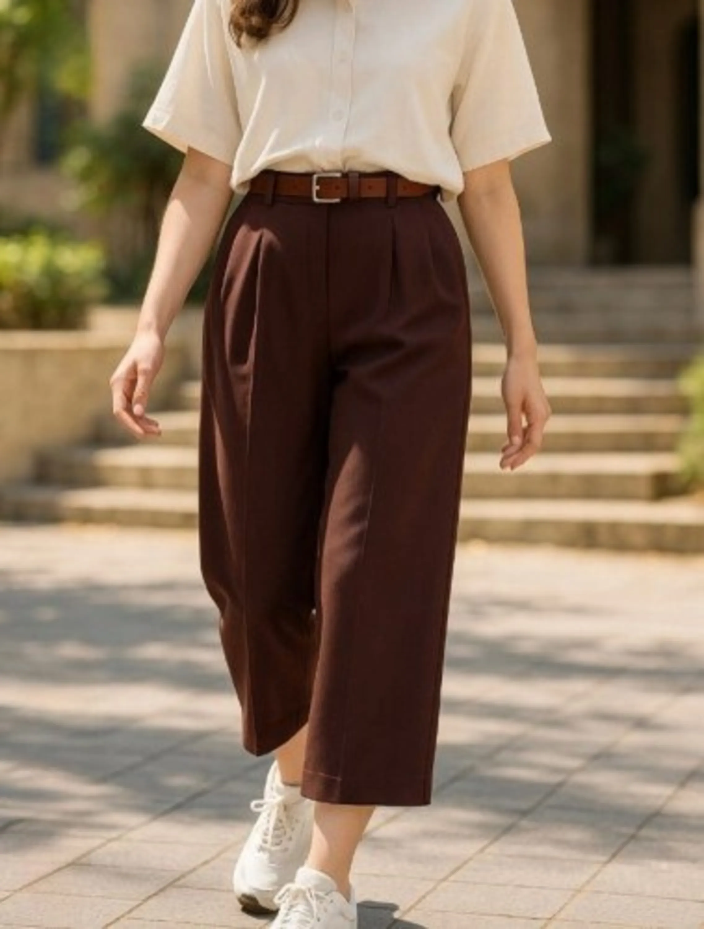 شلوار کرپ واید لگ