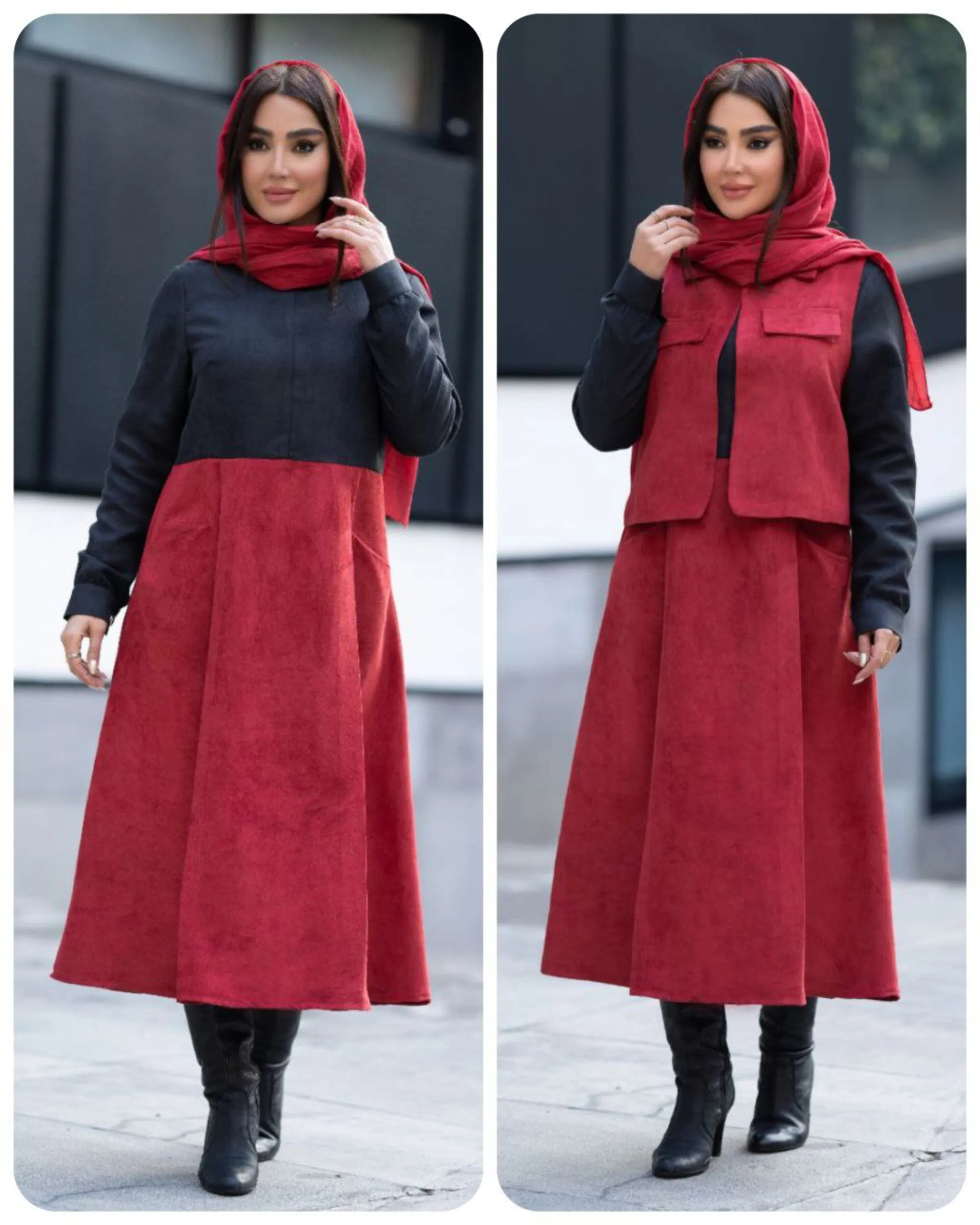 جلیقه و پیراهن میرا