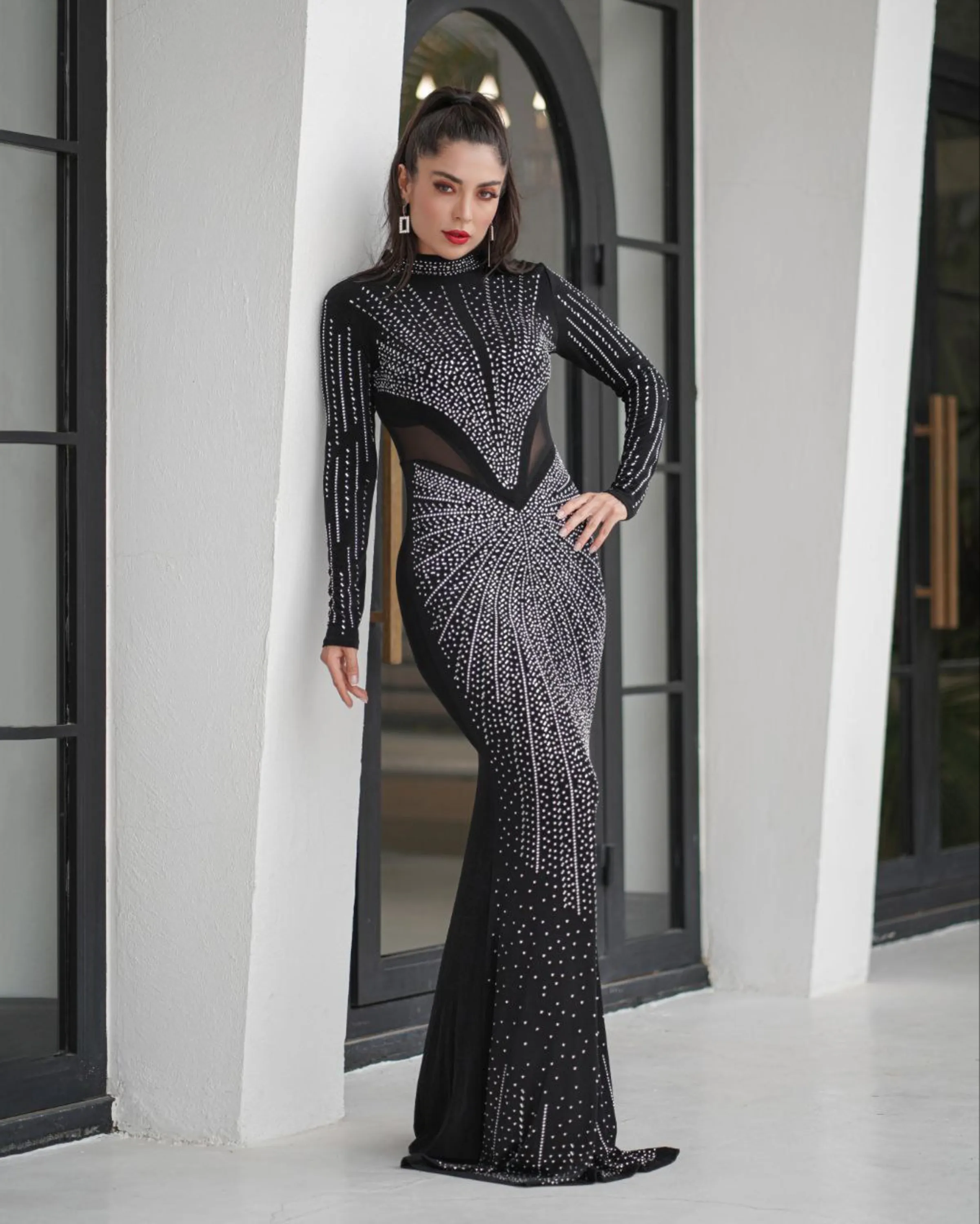 پیراهن ماکسی آبشار