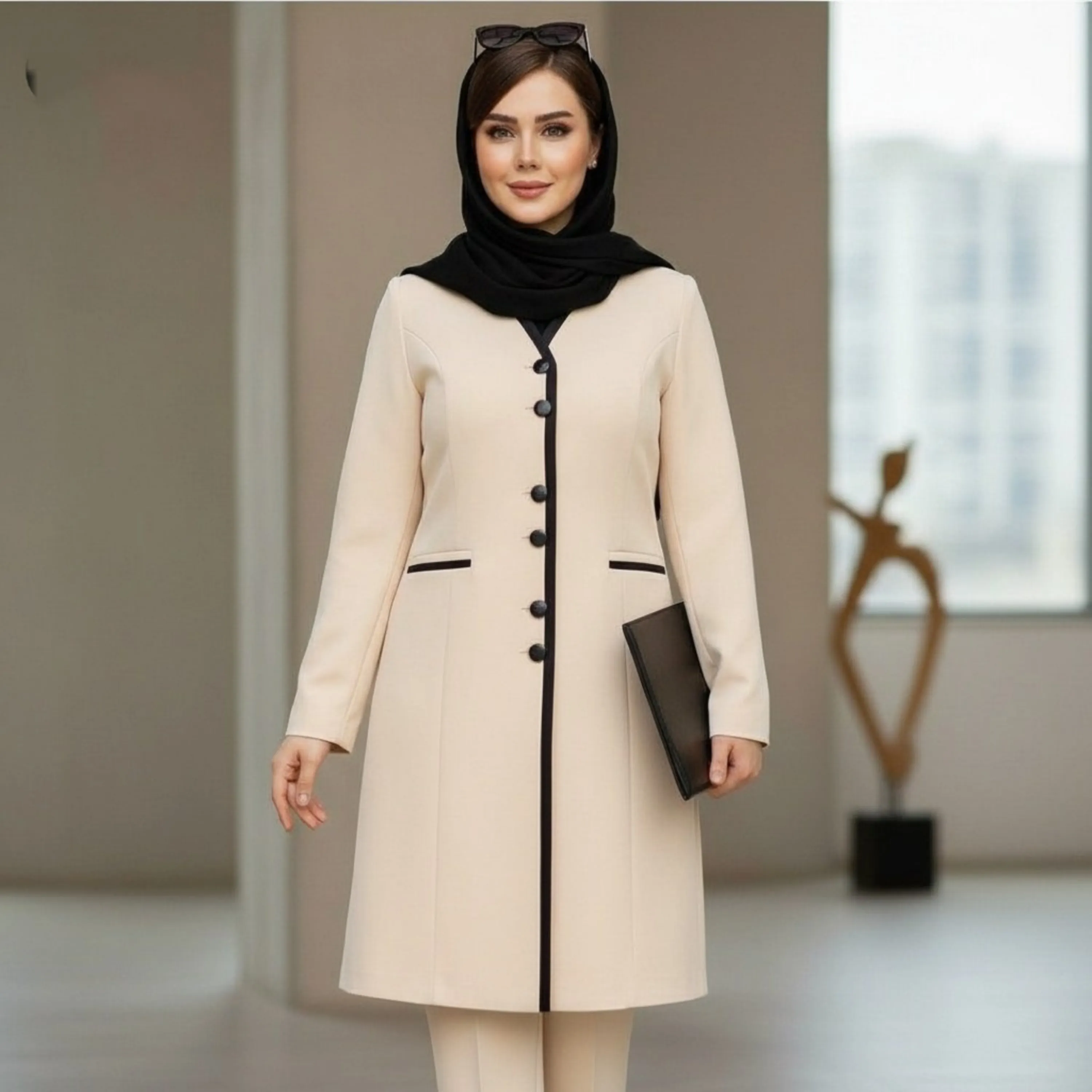 مانتو شلوار اداری مرلین