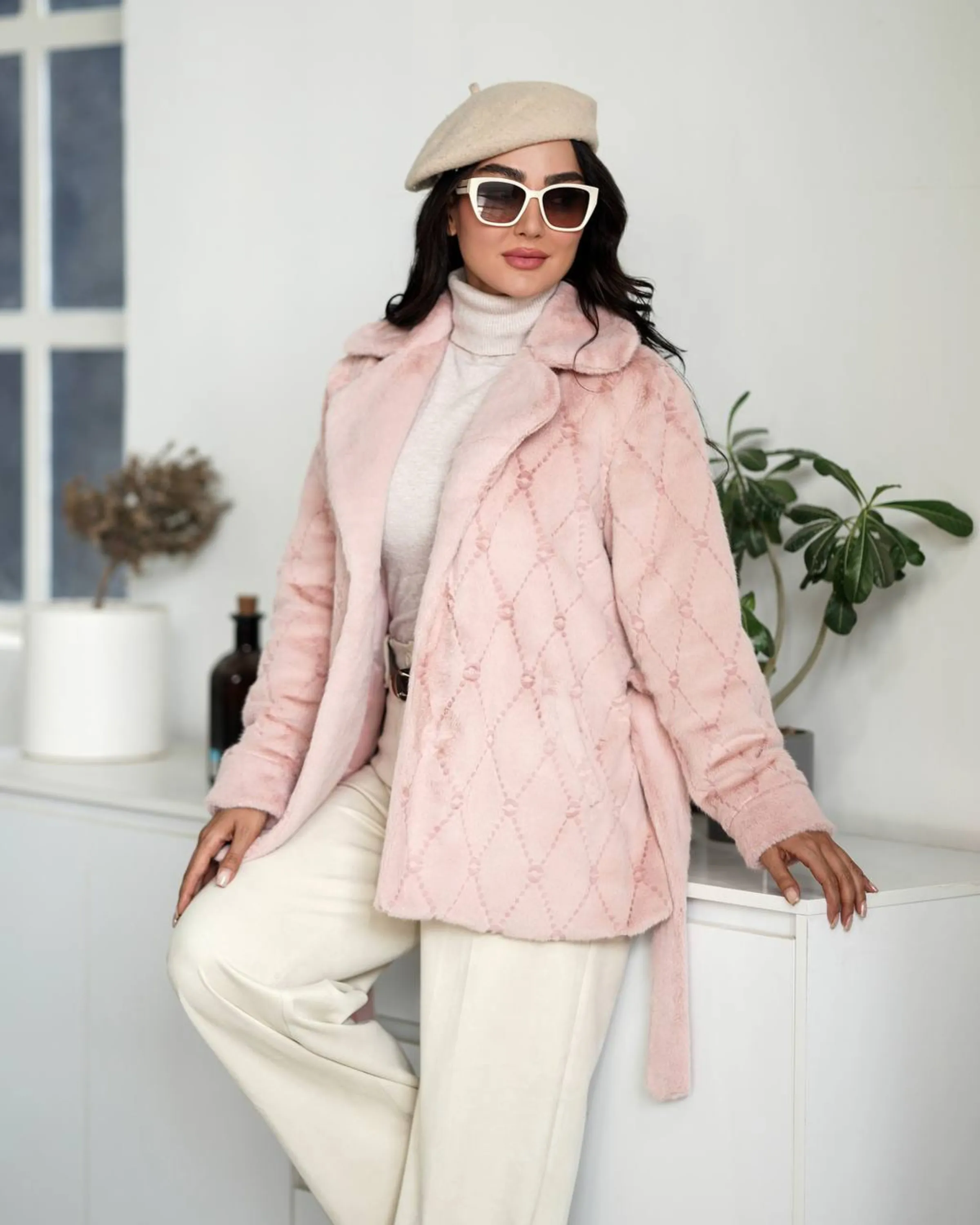 پالتو پوست خز صدف