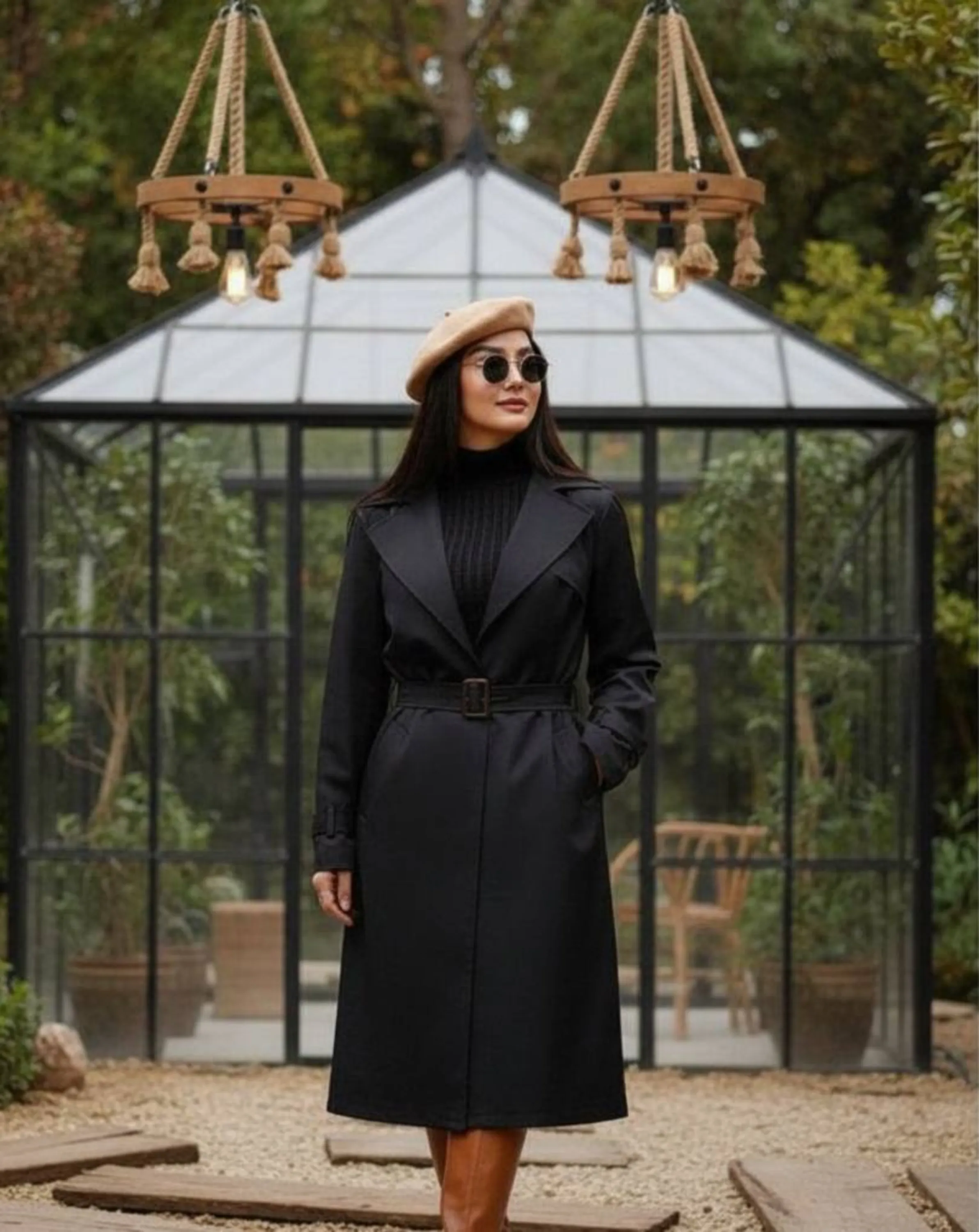 بارانی پرادا سایز بزرگ