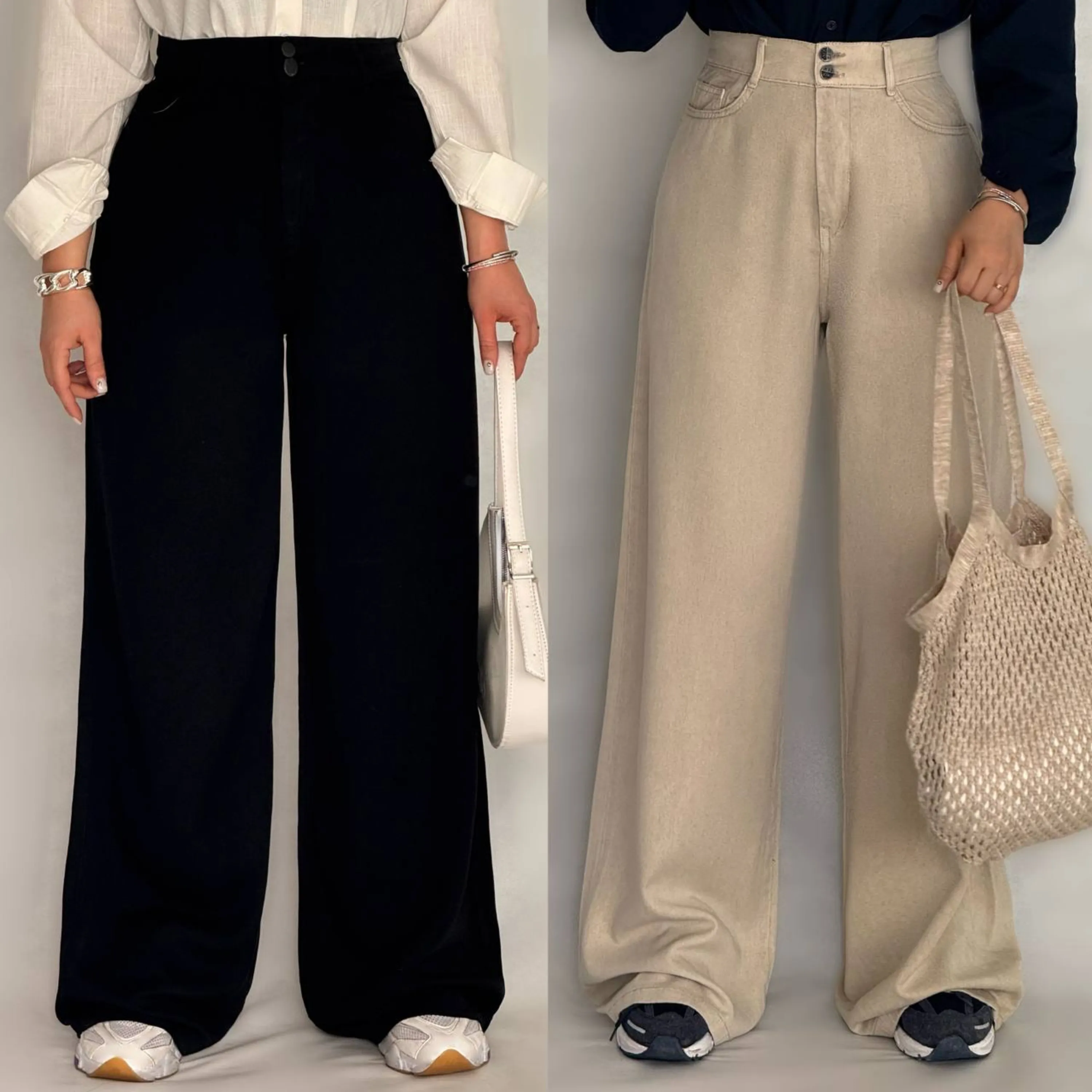 شلوار کتان پاییزه