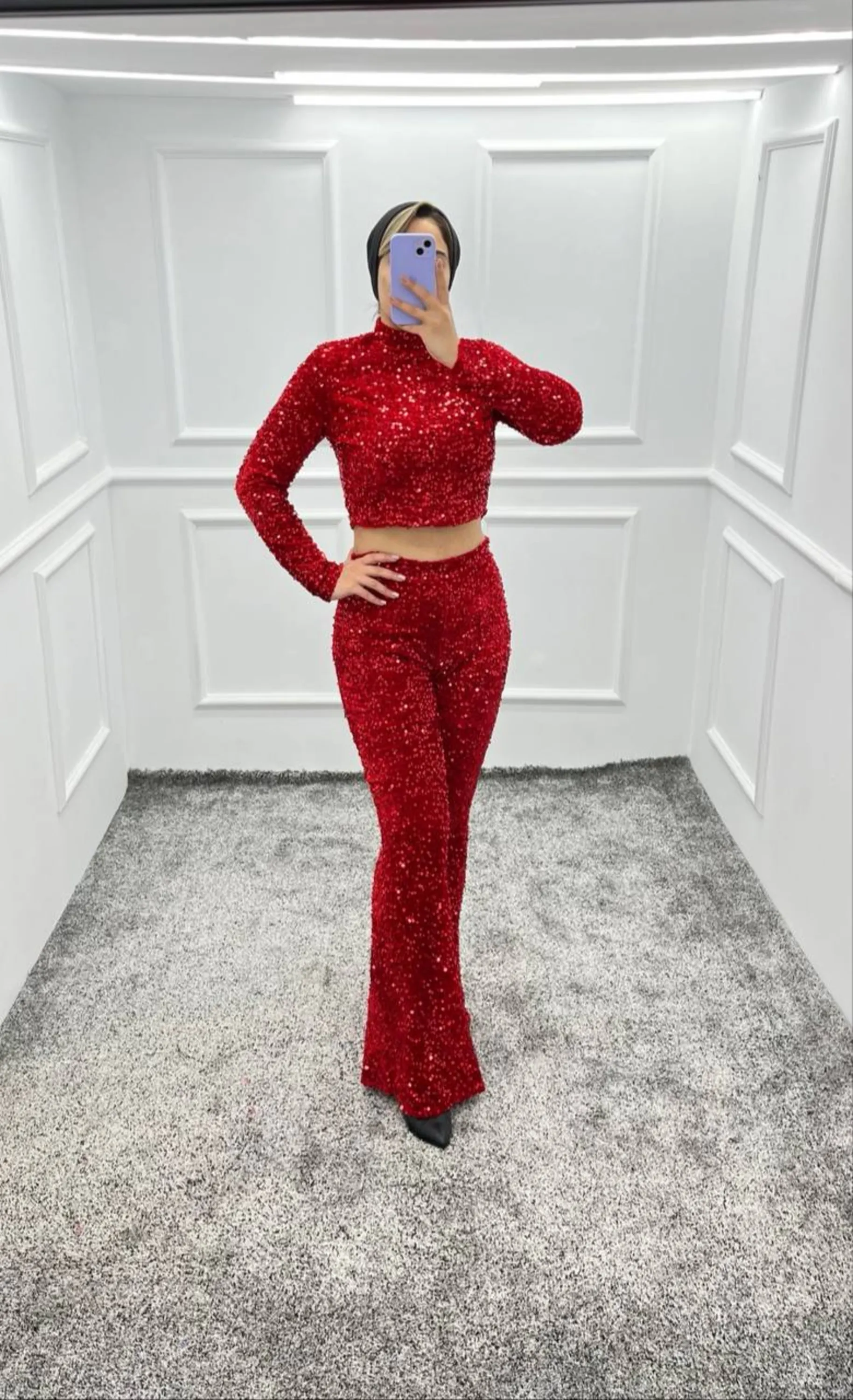 نیم تنه و شلوار مجلسی نسرین