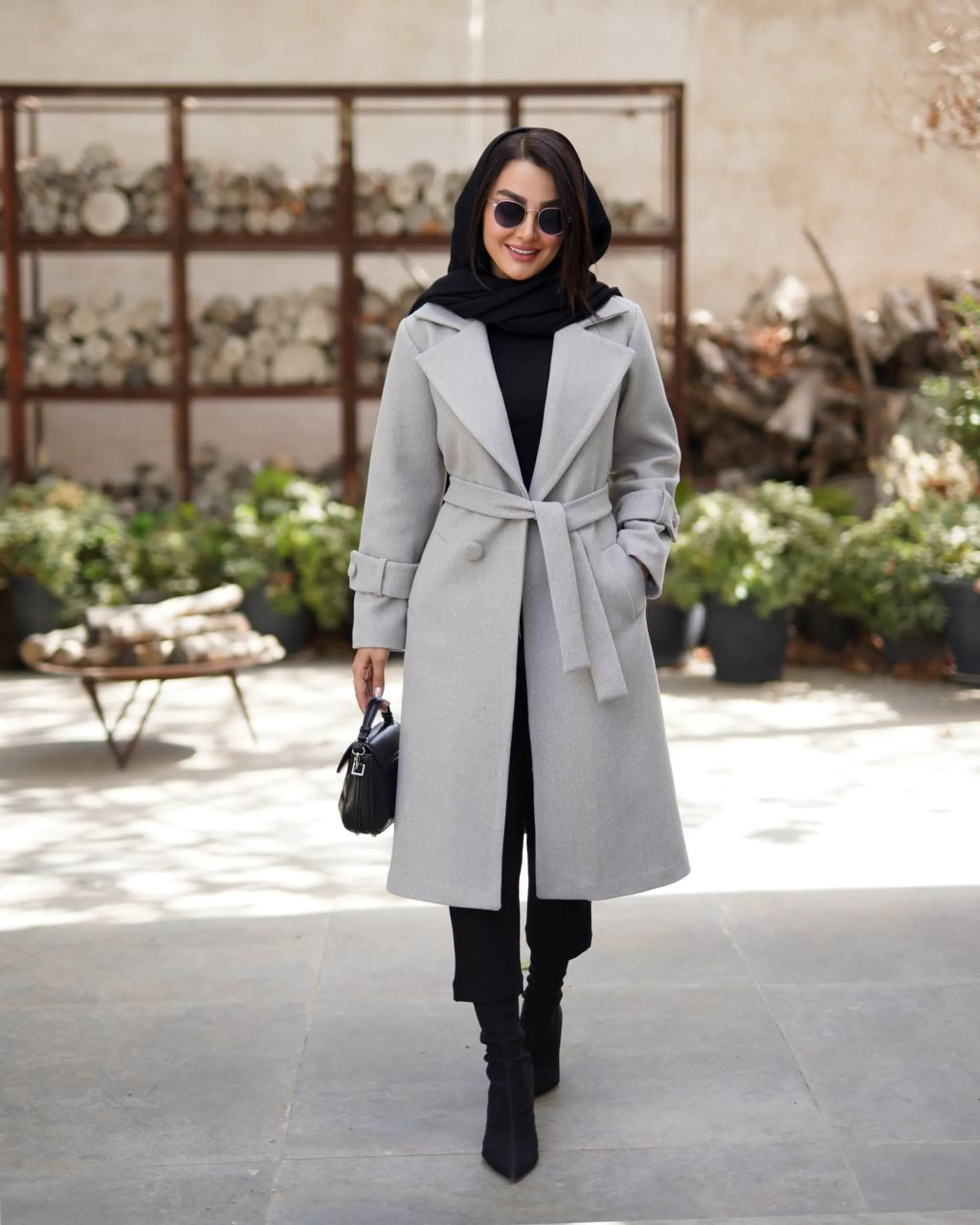 پالتو فوتر بلند آستردار