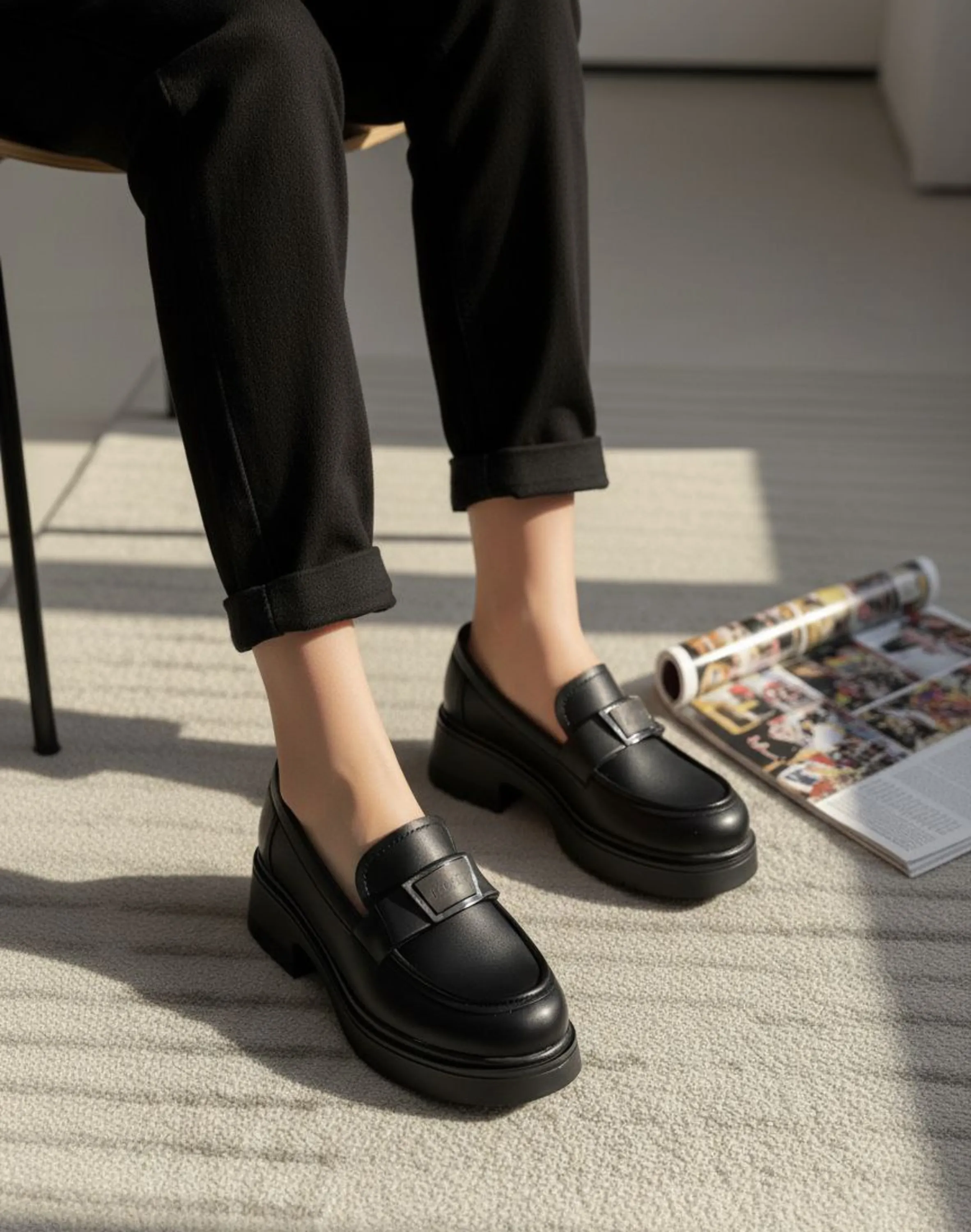 لوفر چرم لژ 5 سانت