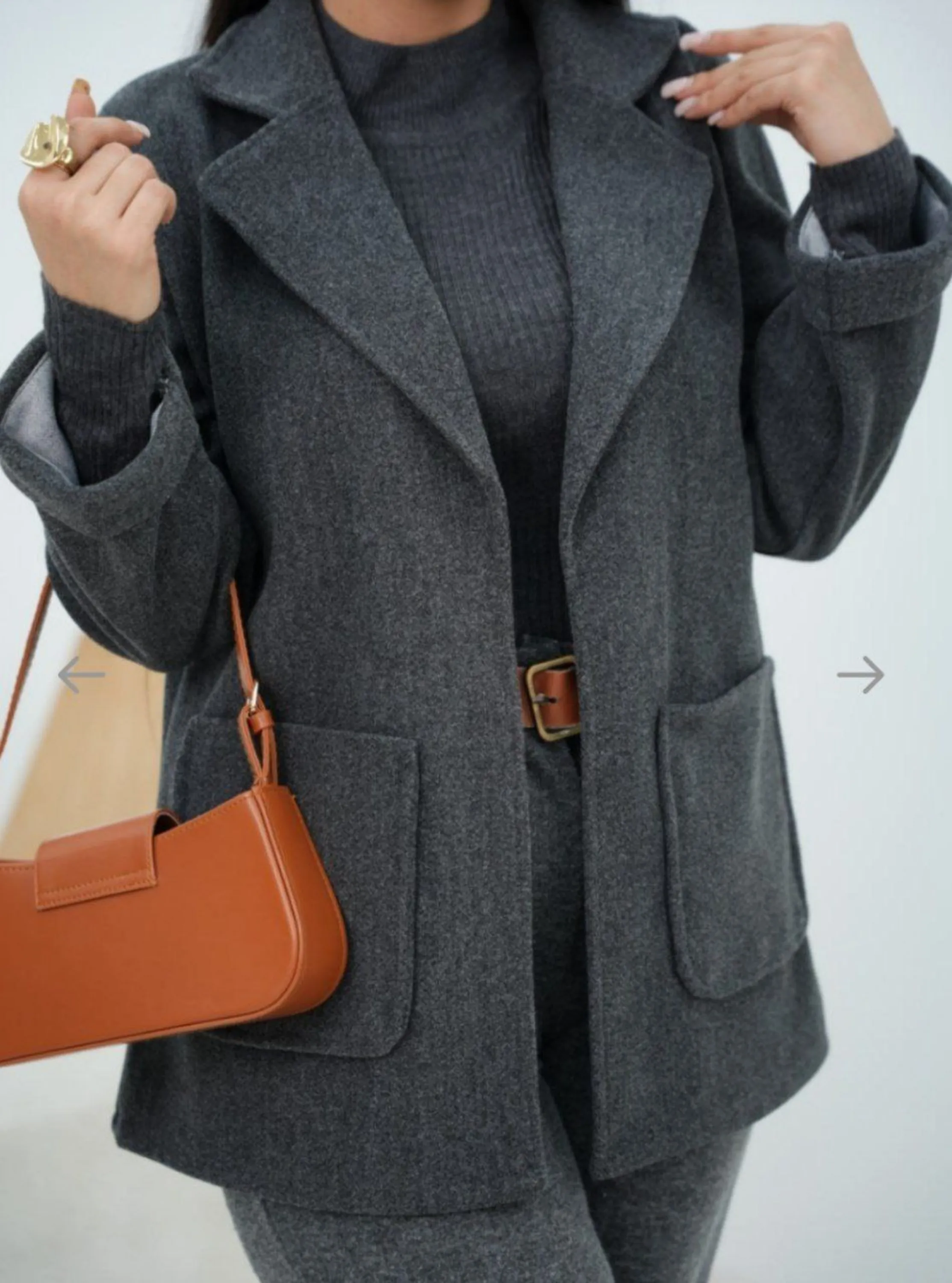 پالتو فوتر یقه انگلیسی