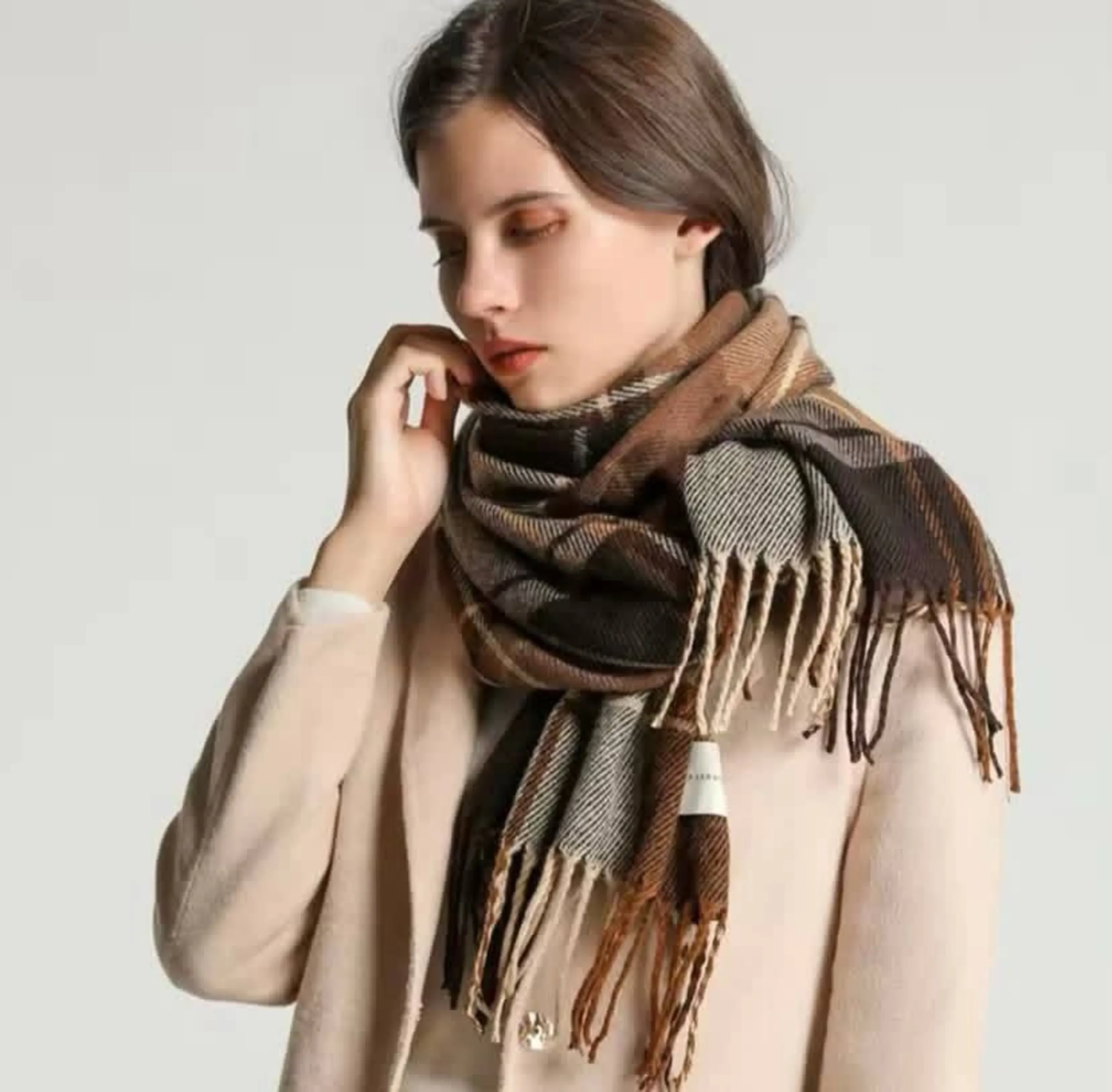 شال موهر پاییزه دورو