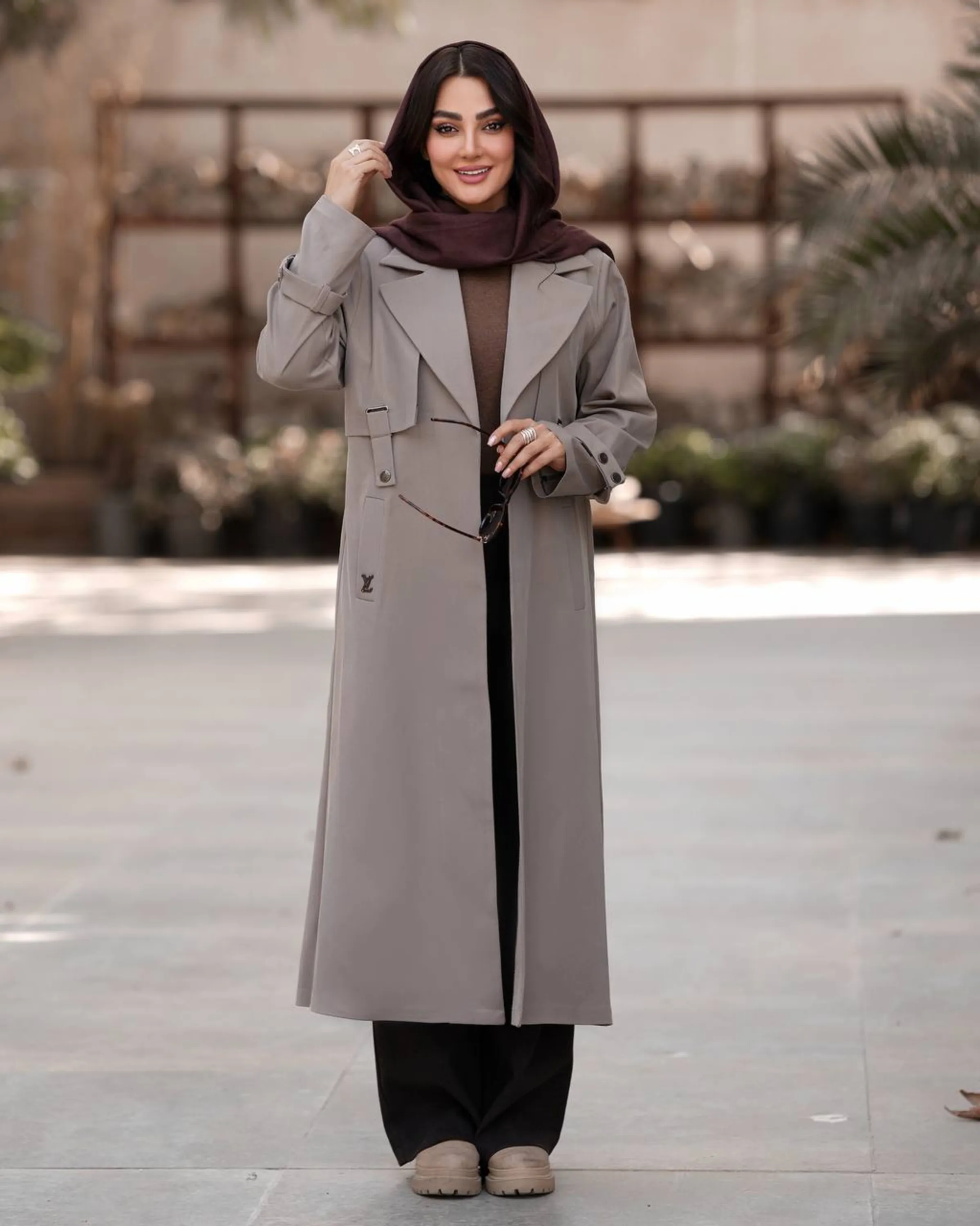 بارانی کتان کیمیا