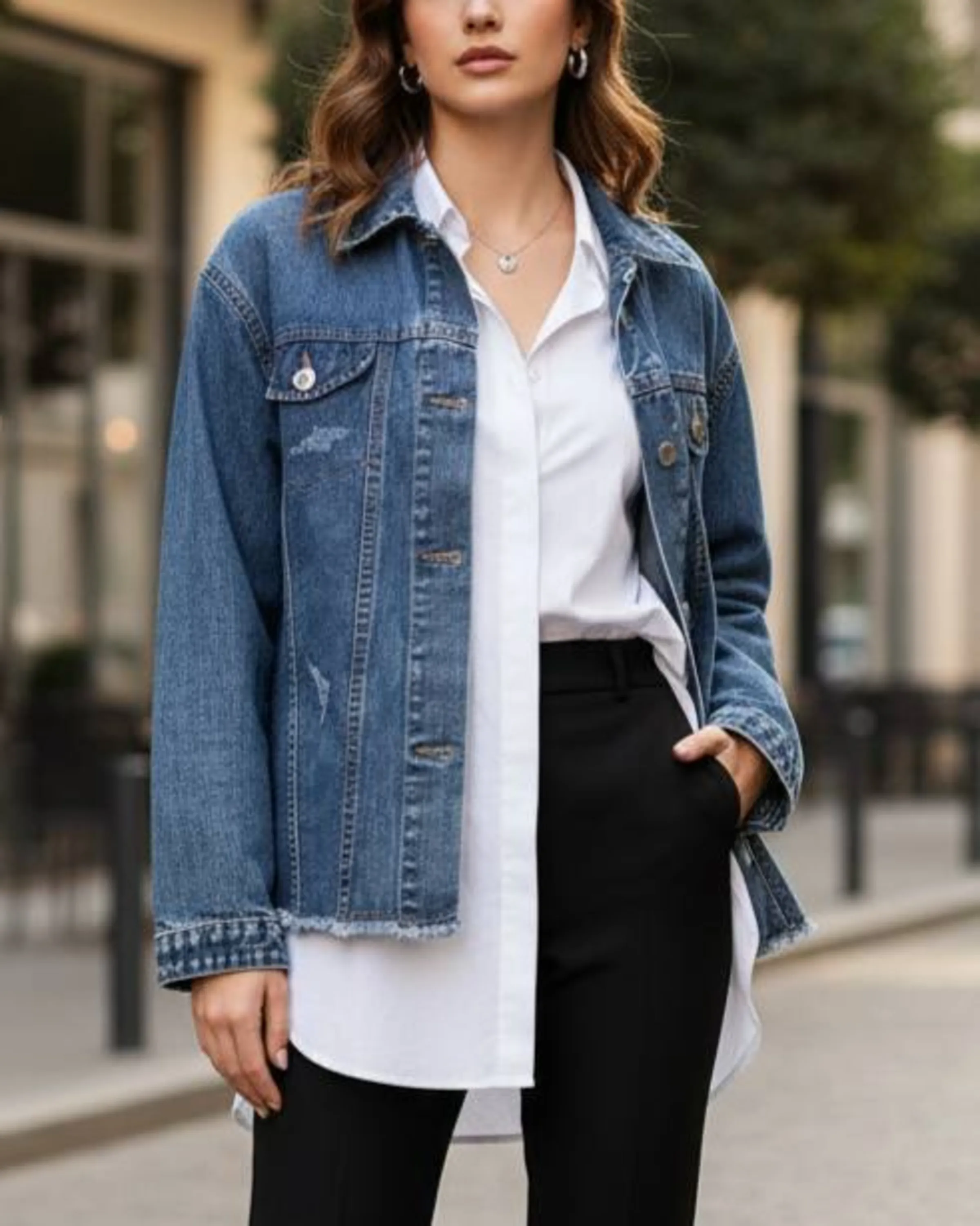 کت جین پاییزه