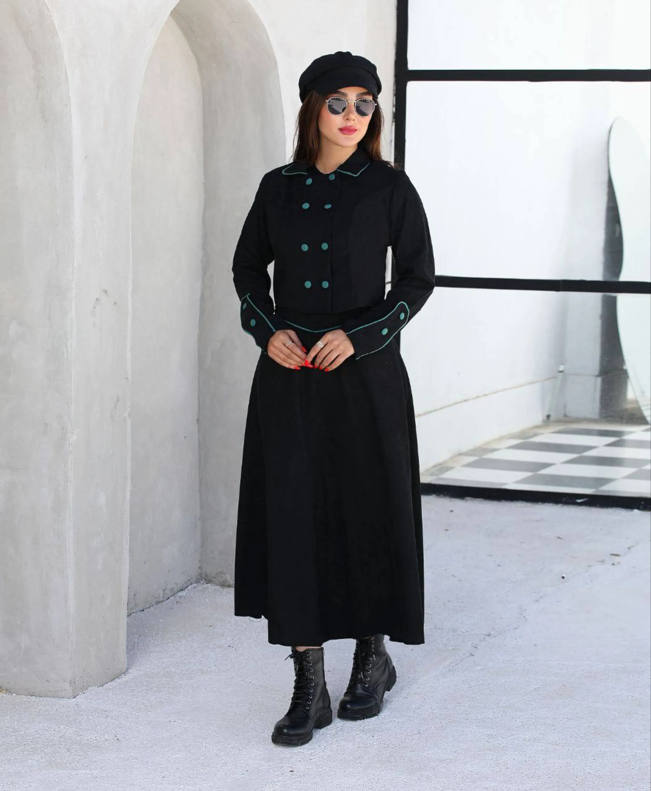 کت و دامن سوزان