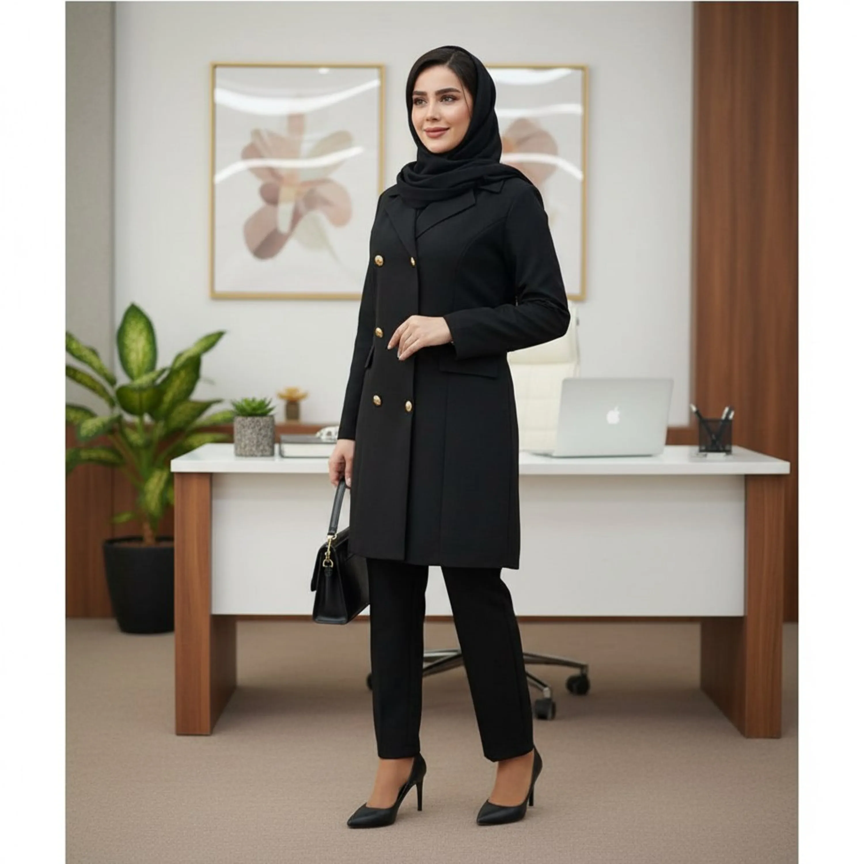 مانتو و شلوار اداری فیونا 2