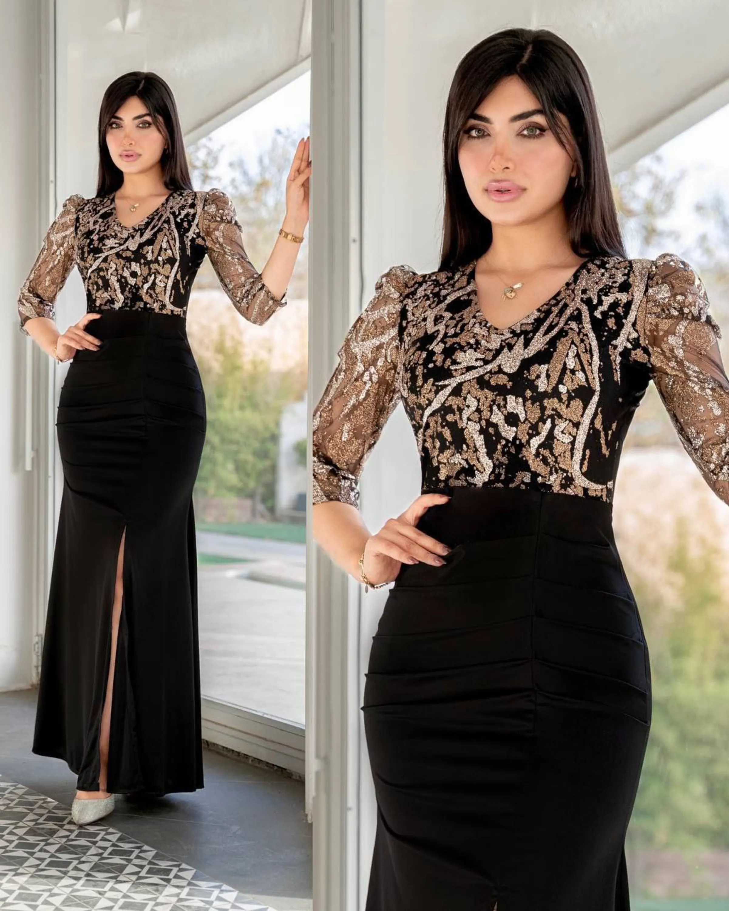 لباس مجلسی نرگس