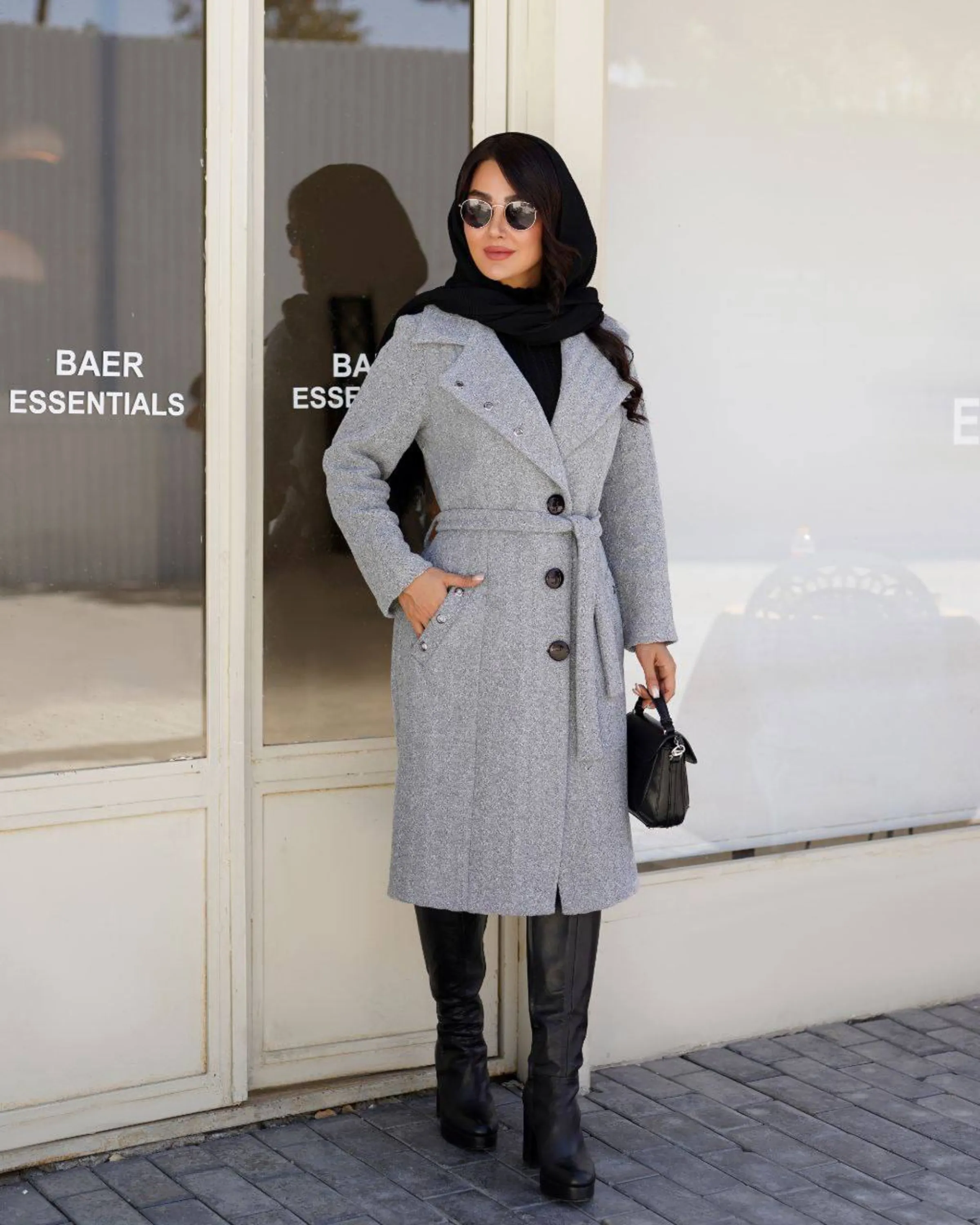 پالتو بافت لینو