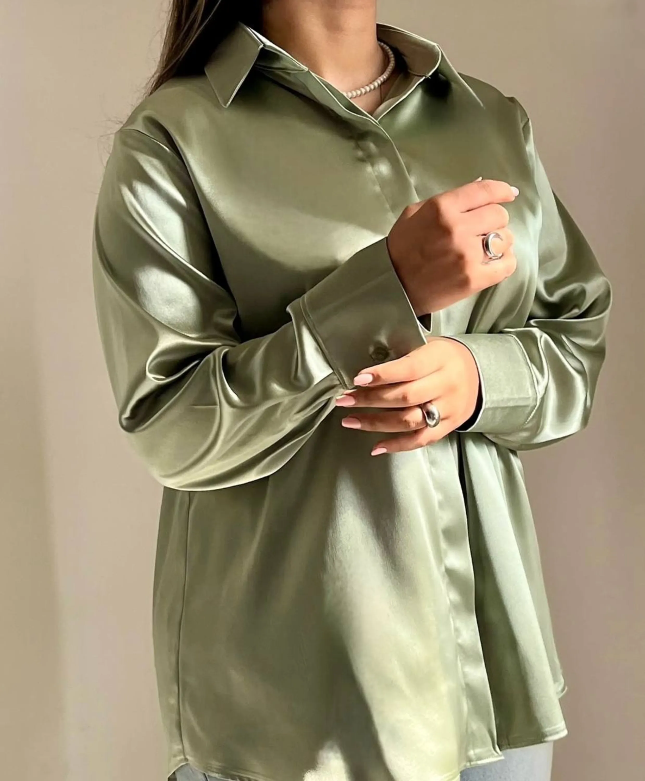 شومیز ساتن بیسیک