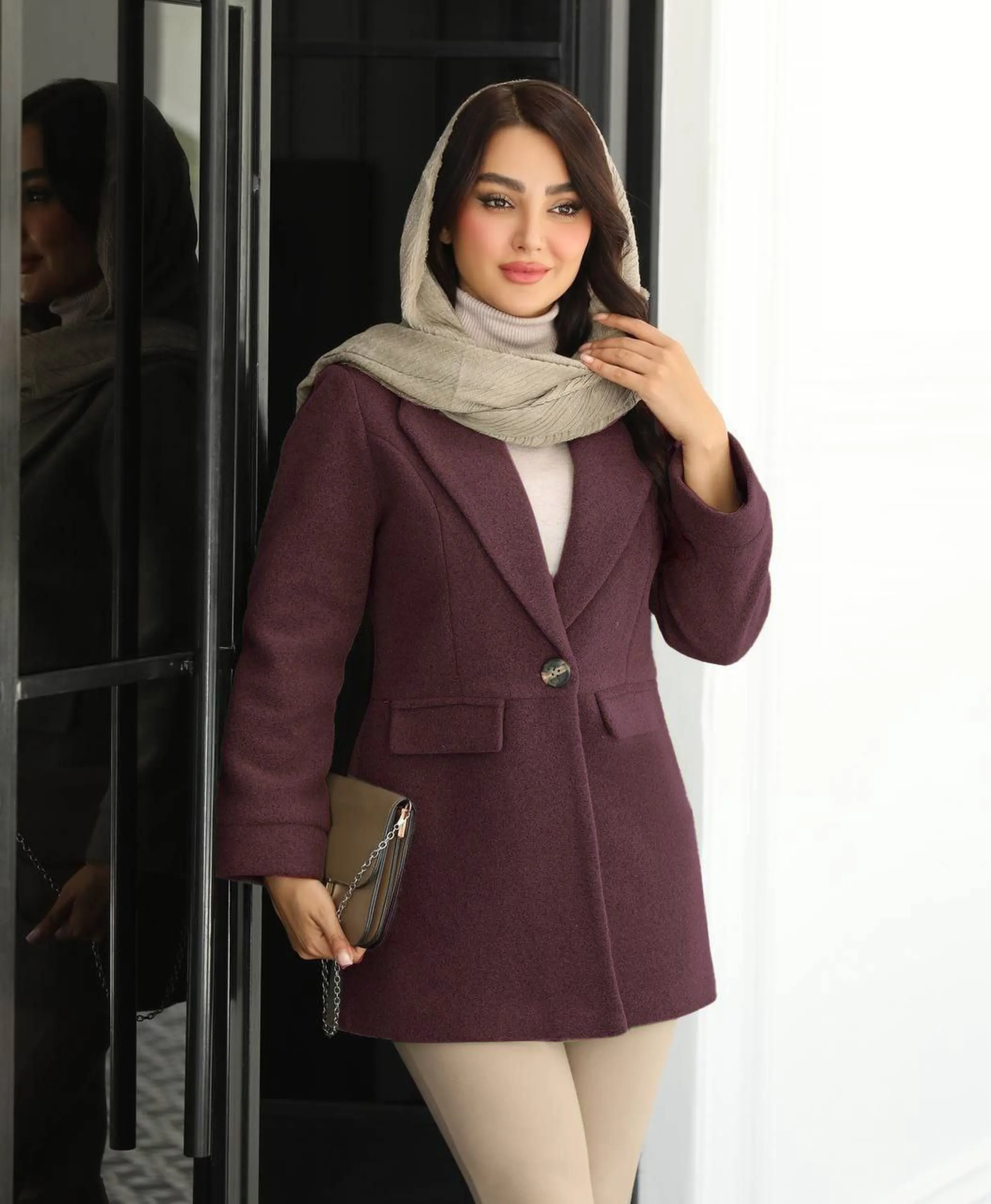 پالتو فوتر دو جیب