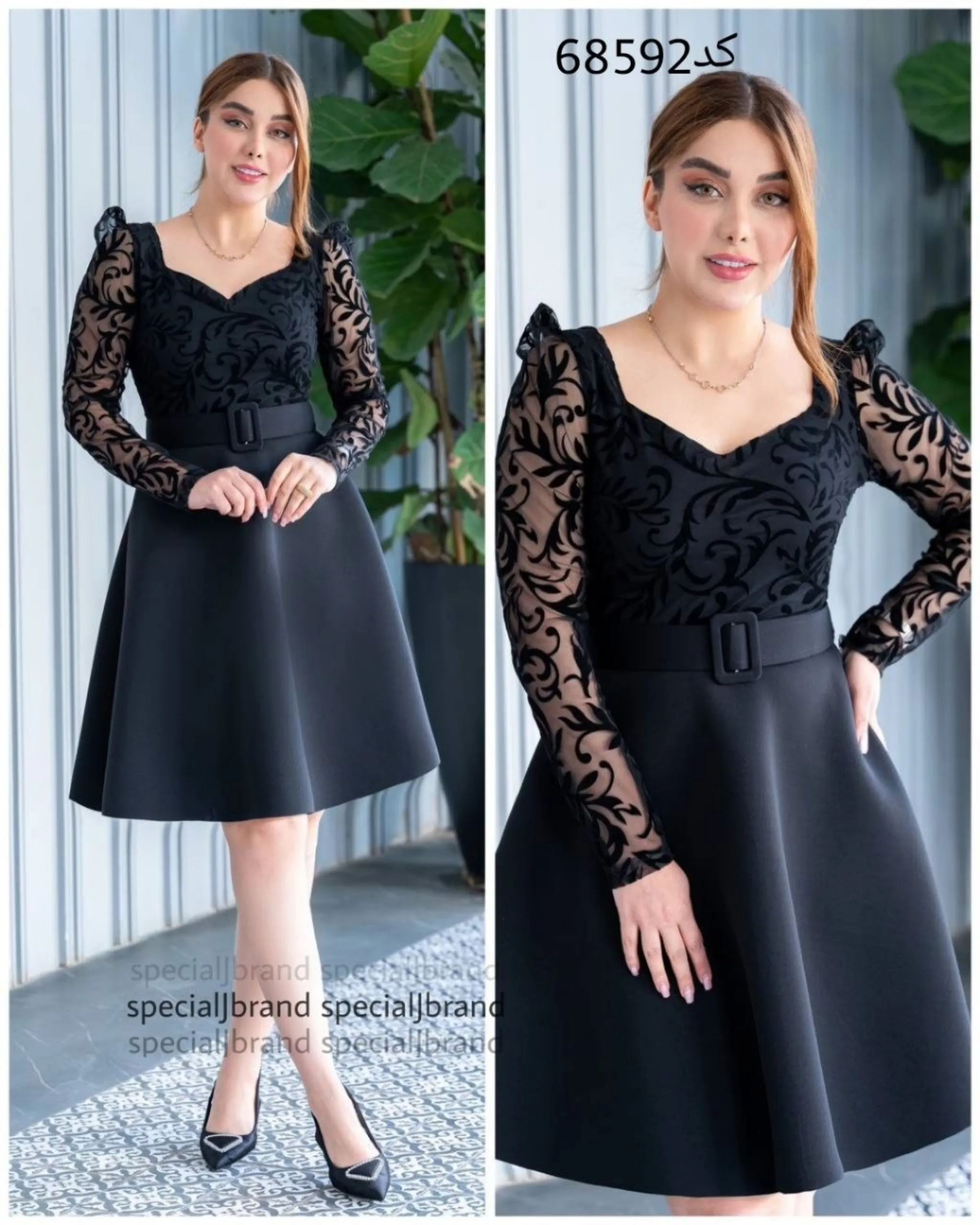 پیراهن مجلسی سروا