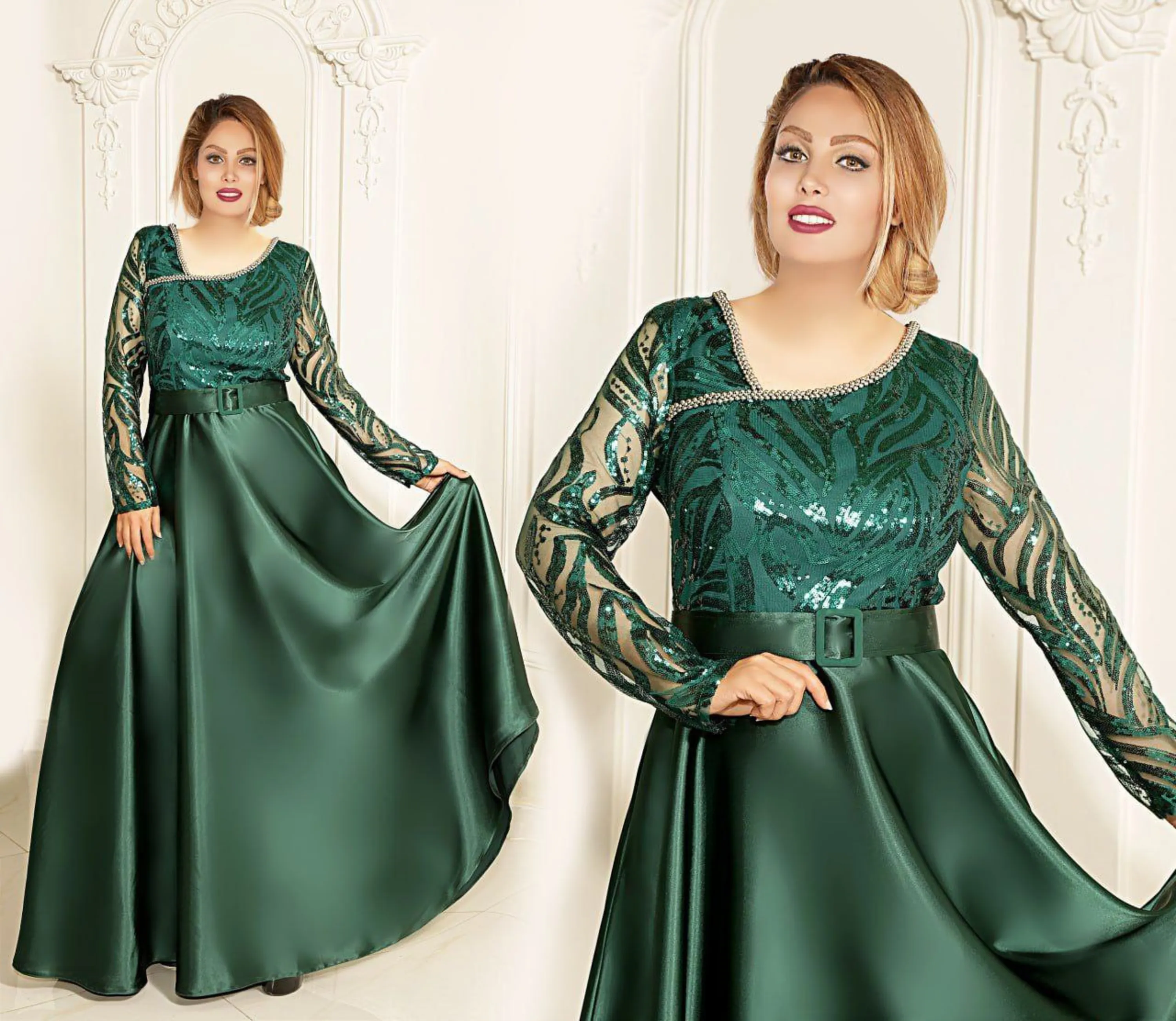 لباس مجلسی ترمه 2