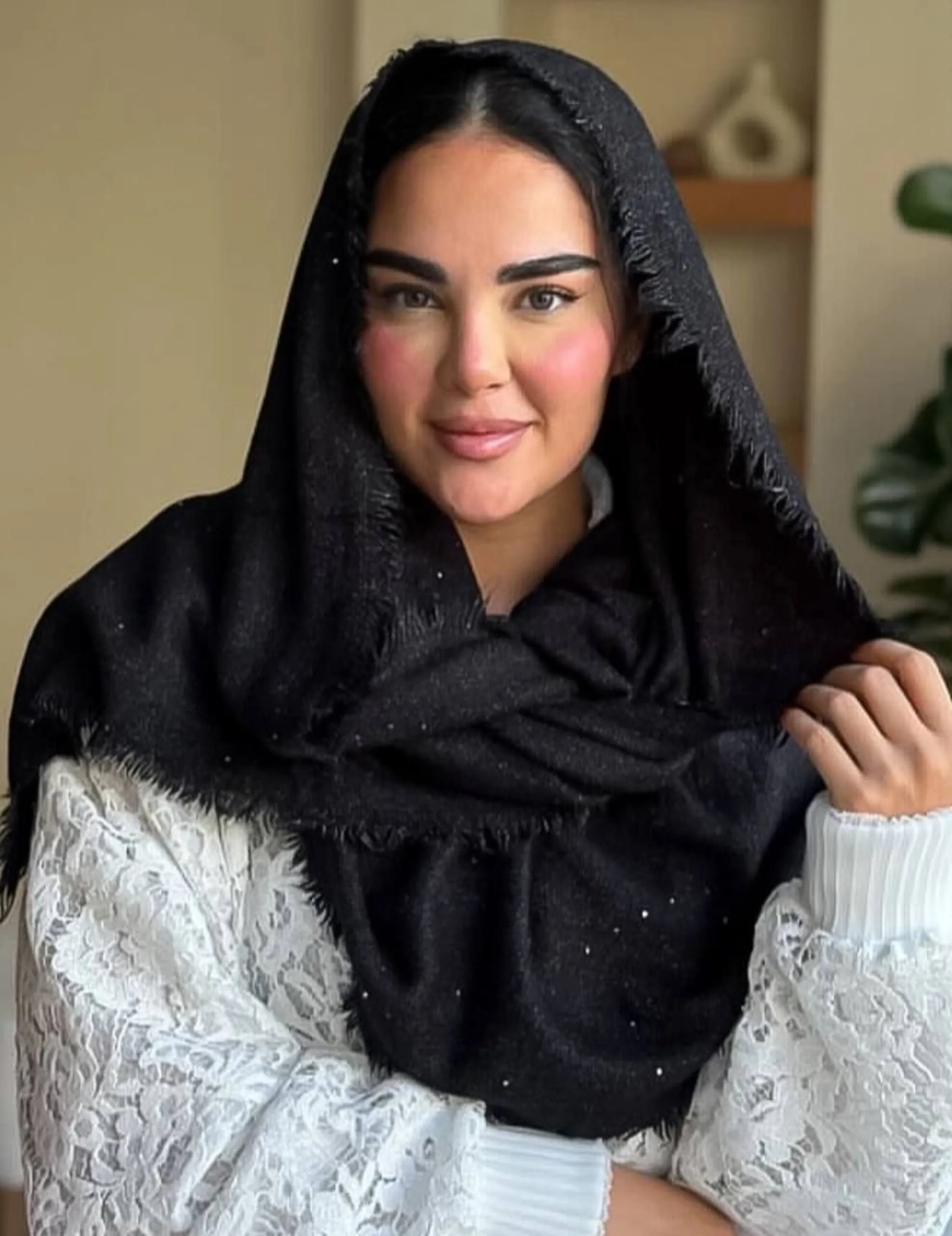 شال بوکله پولکی