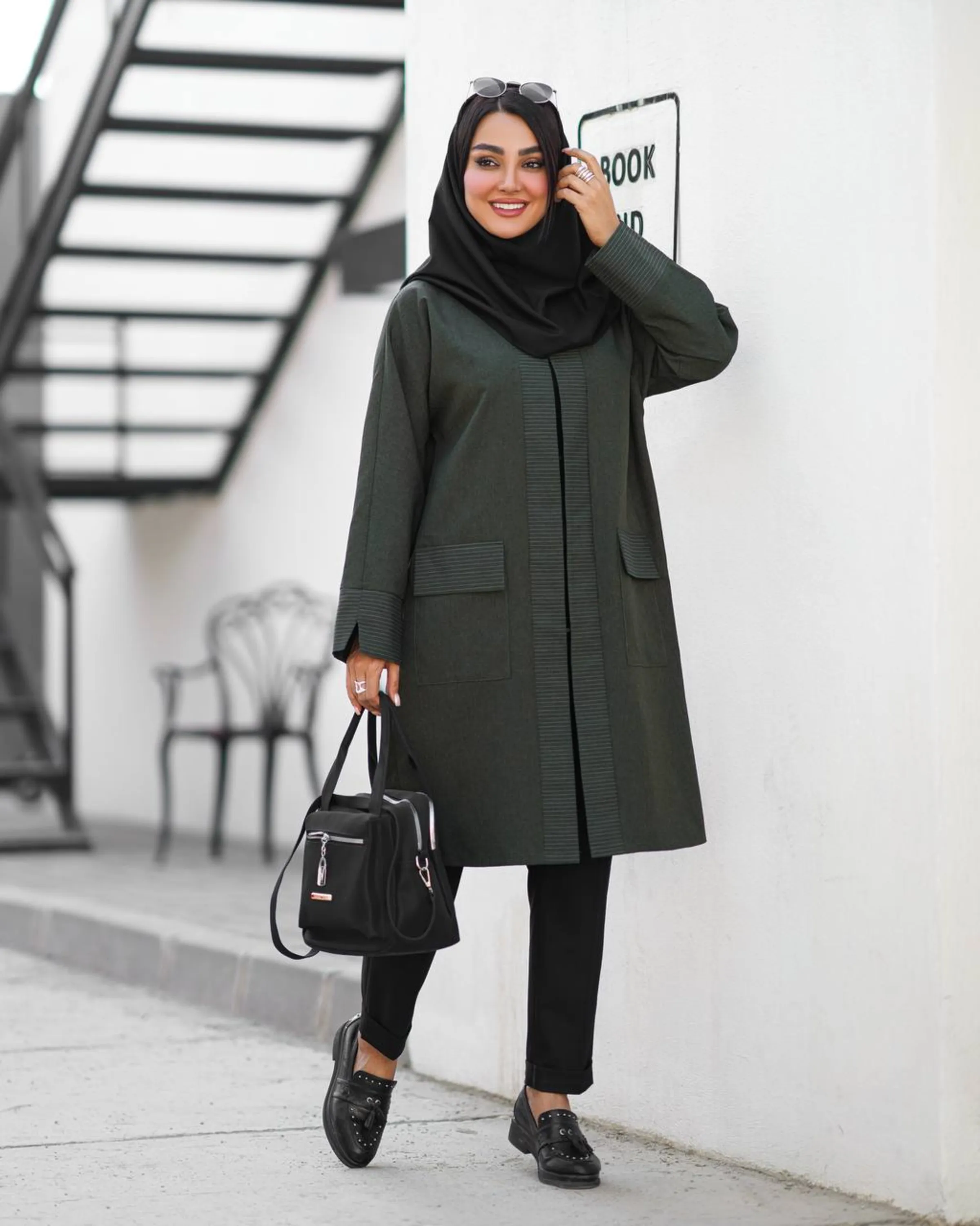 مانتو ترکیبی مدل جانا