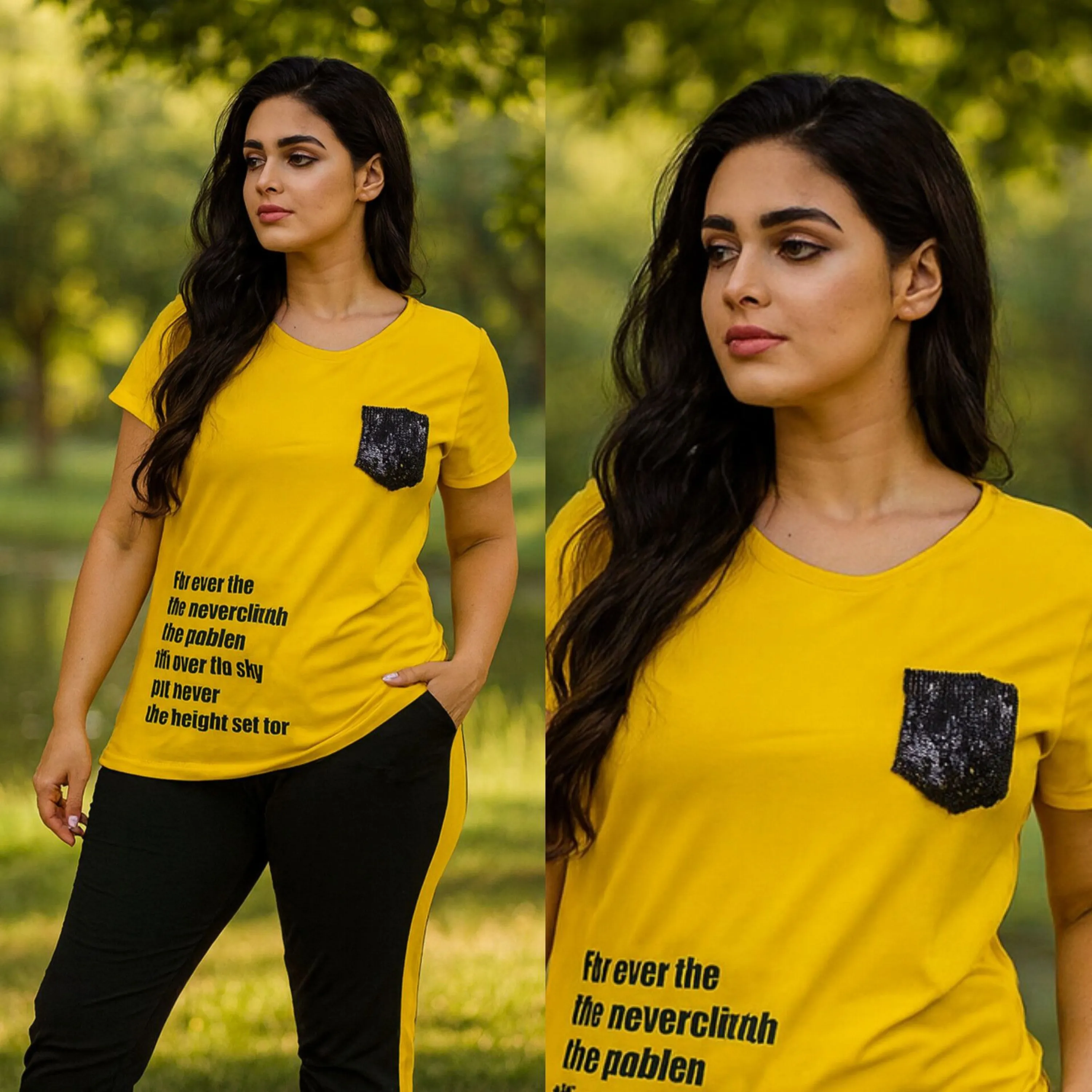 ست جیب پولکی