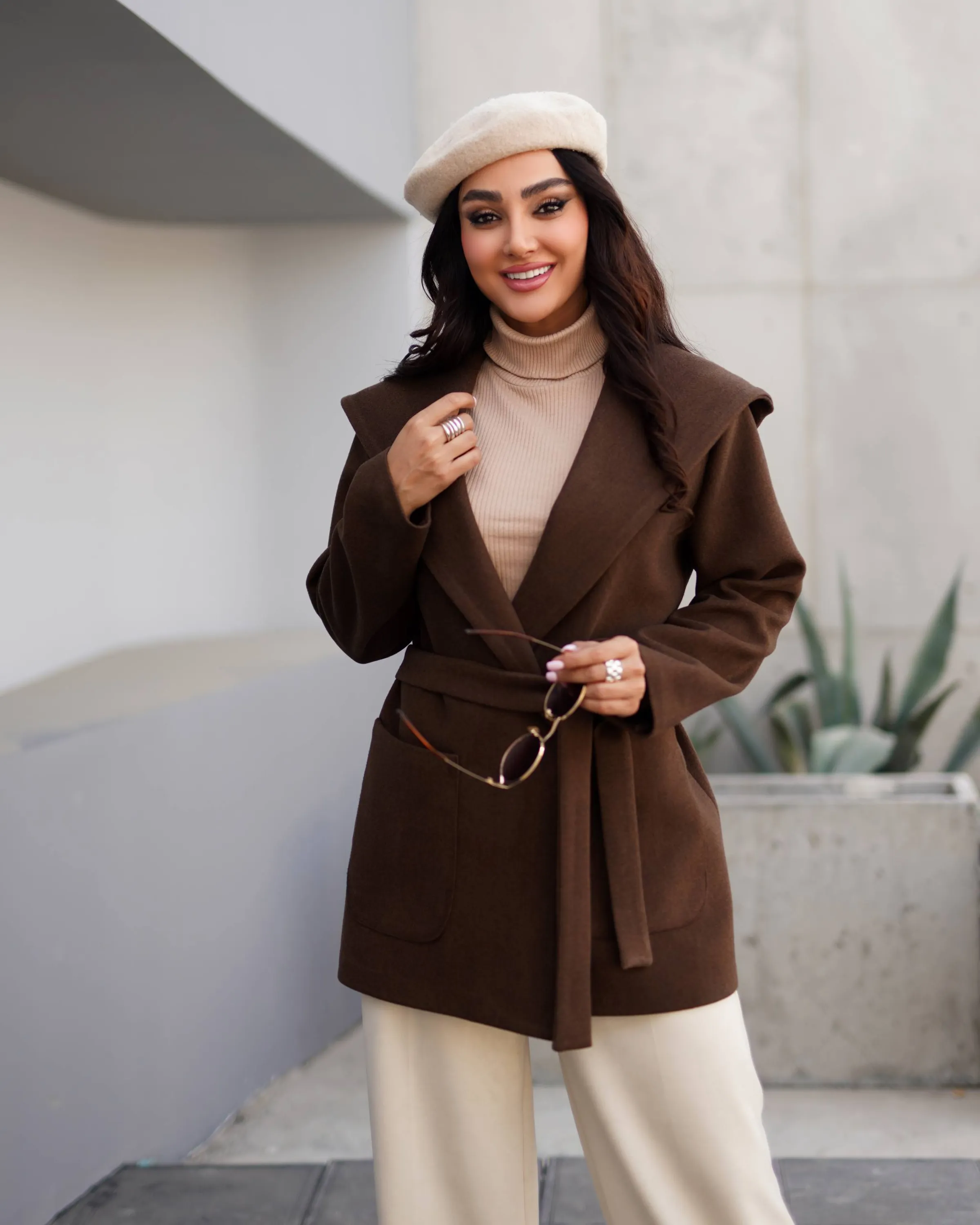 پالتو کلاهدار