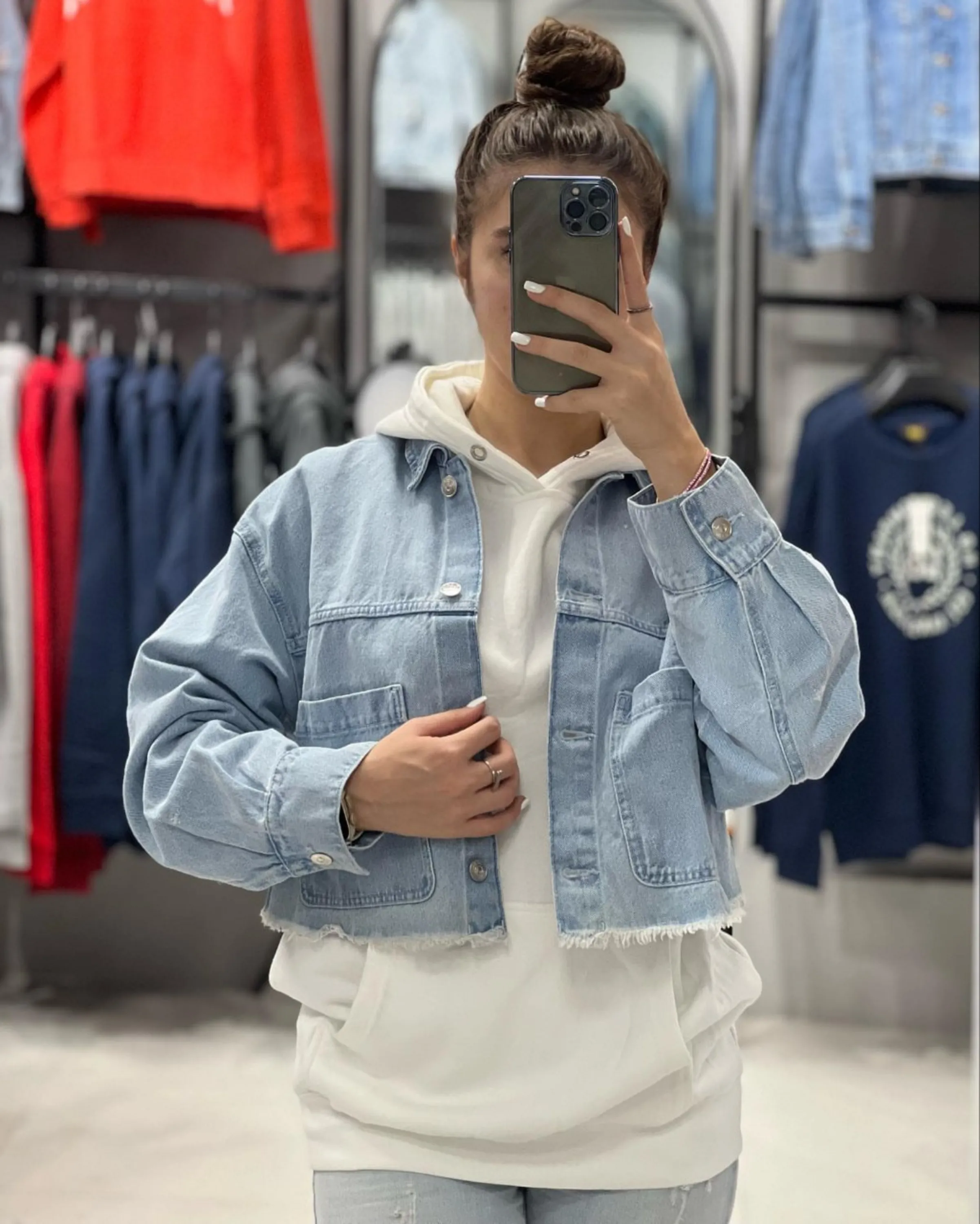 کراپ کت جین