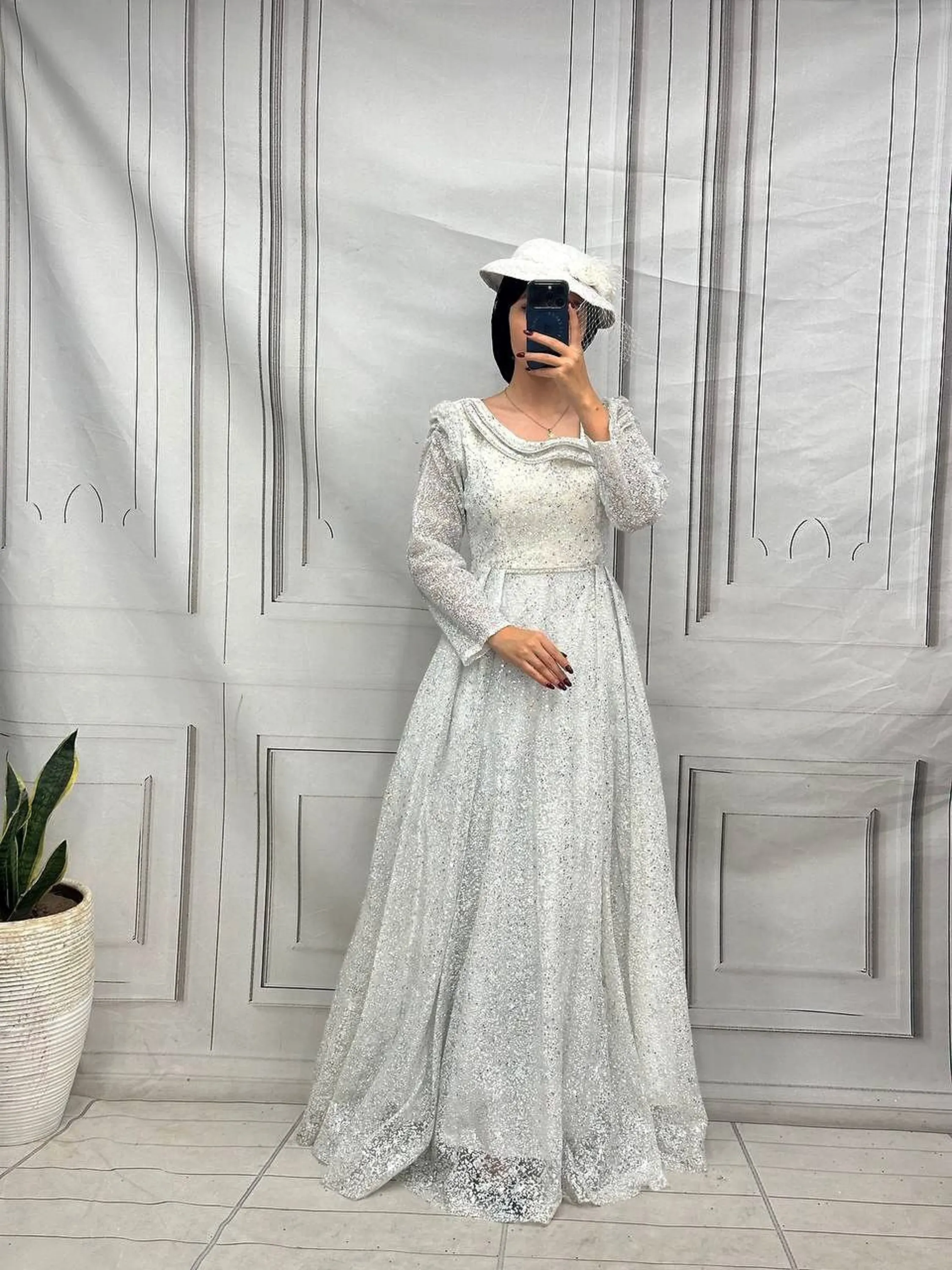 لباس مجلسی برفی