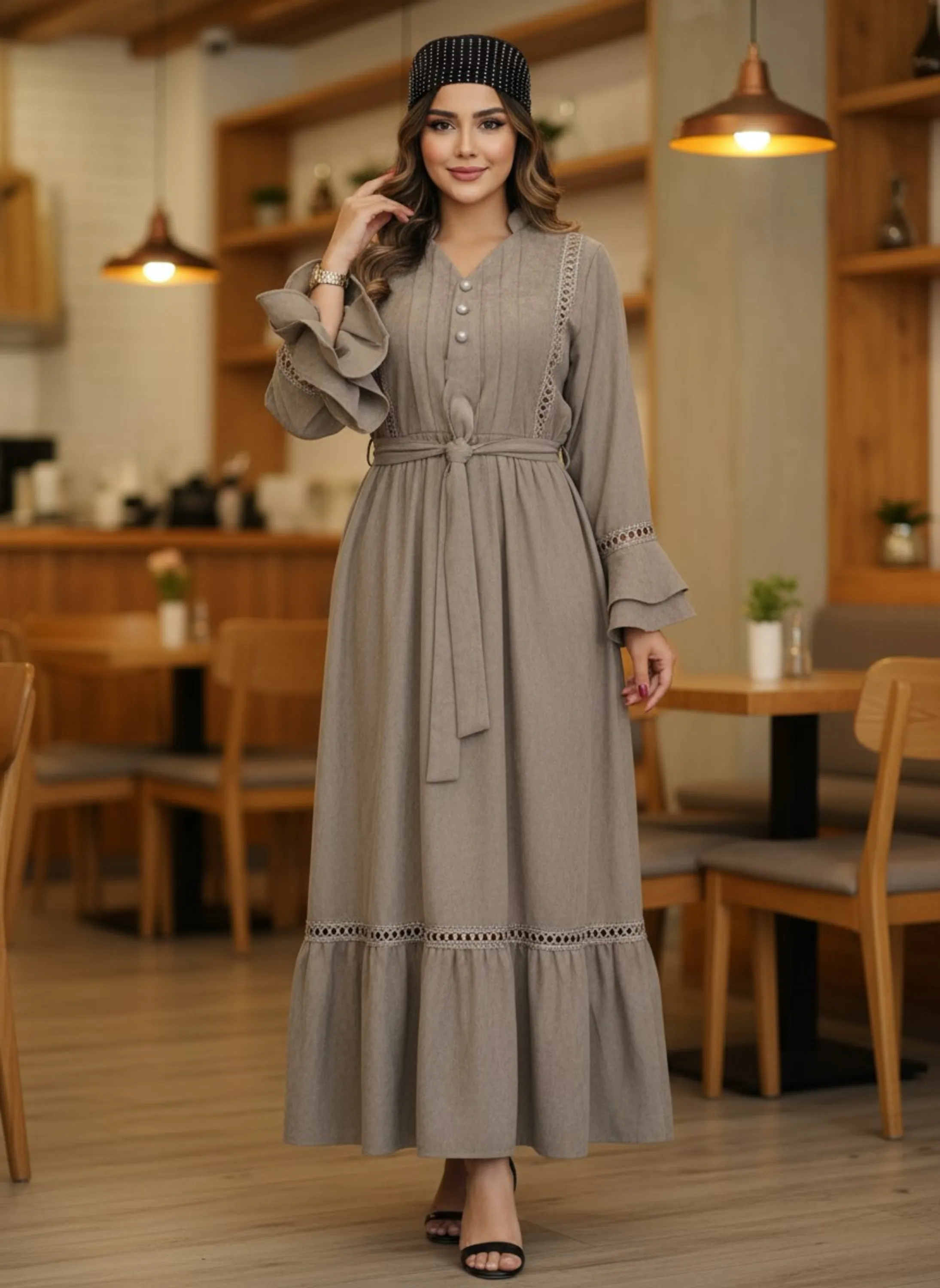 مانتو آستین شیپوری