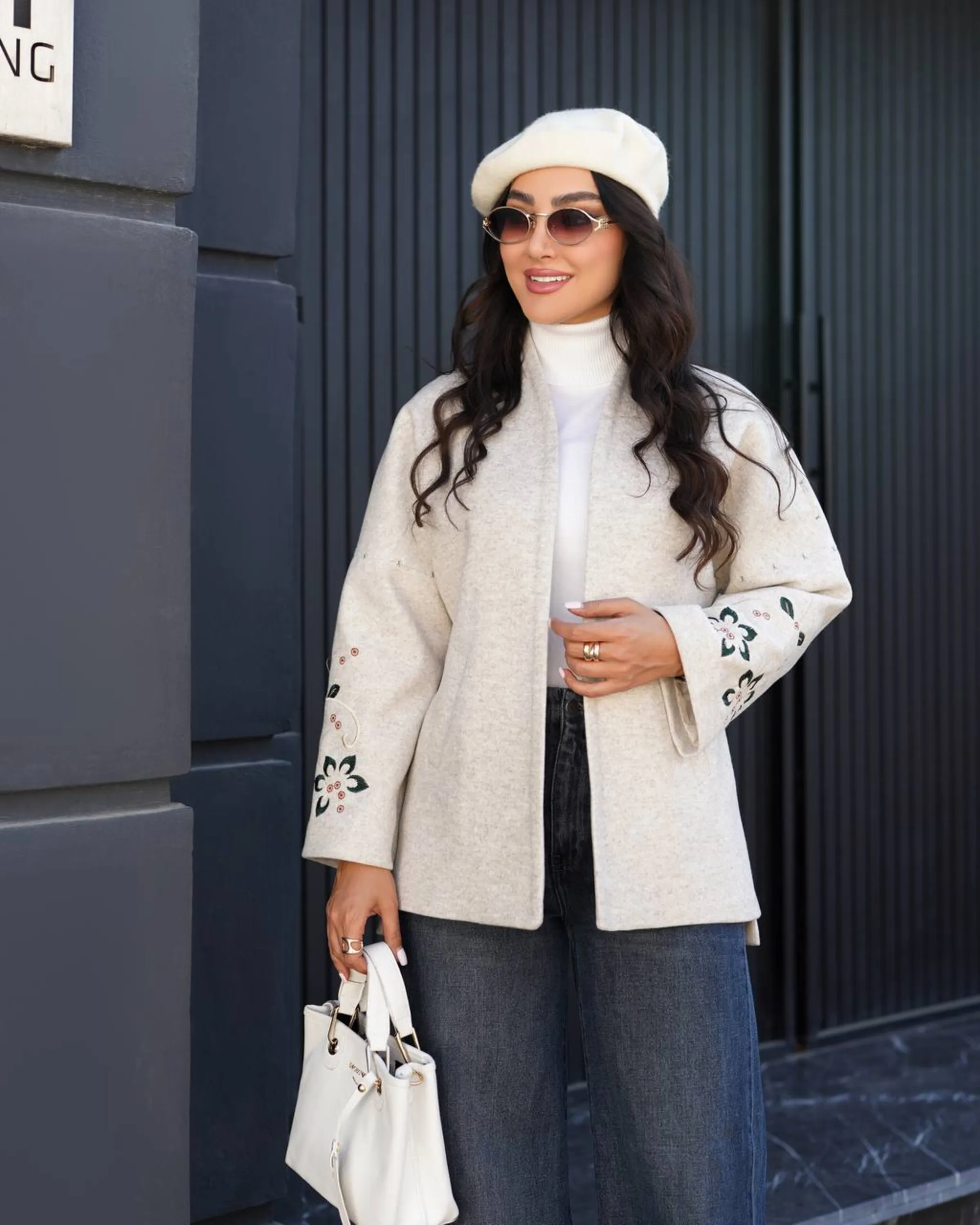 کت فوتر گلدوزی