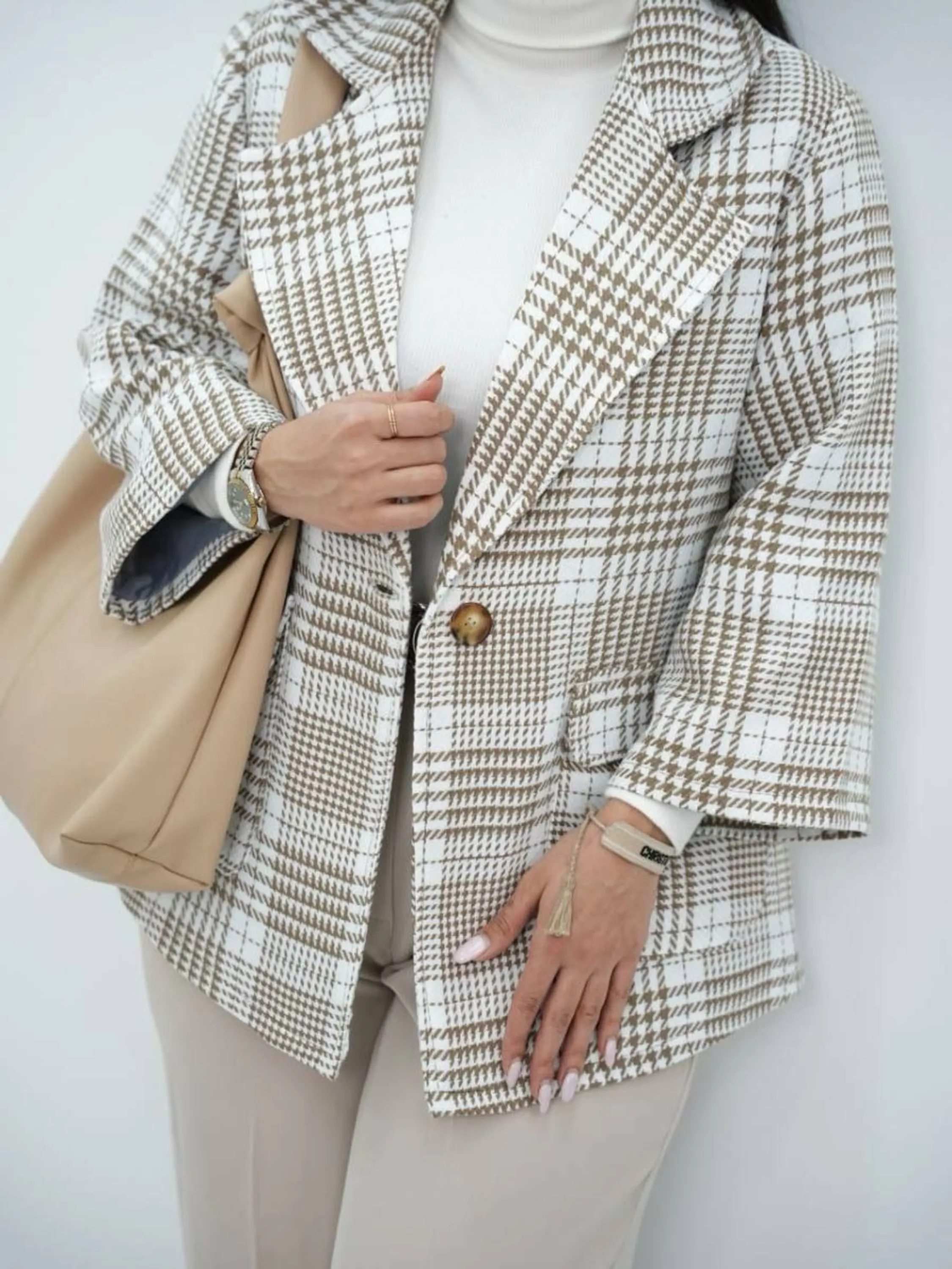 کت پشمی زنانه آستر کشی