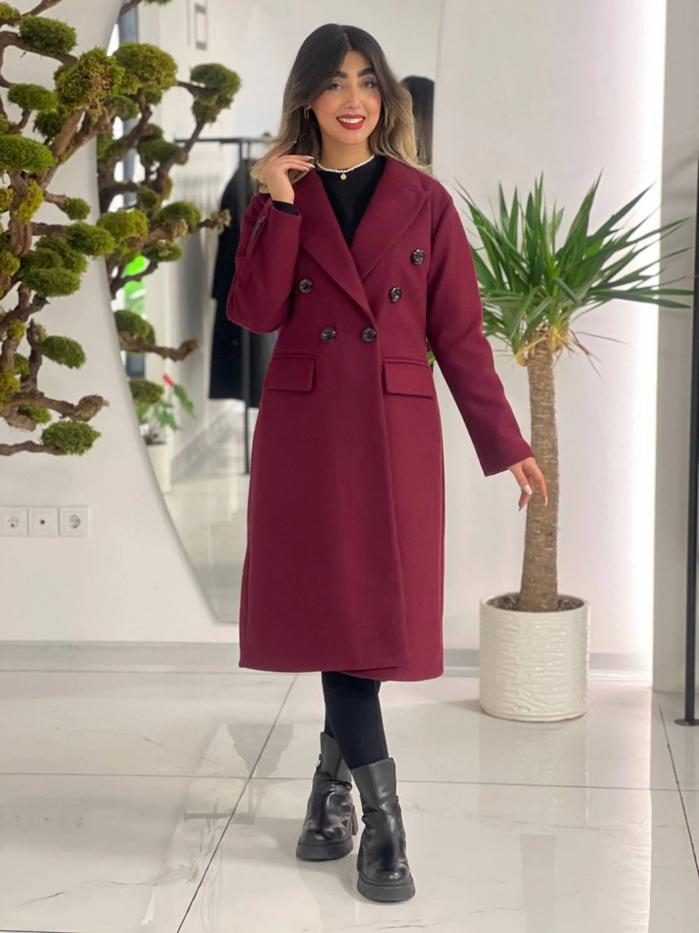 پالتو فوتر 6 دکمه