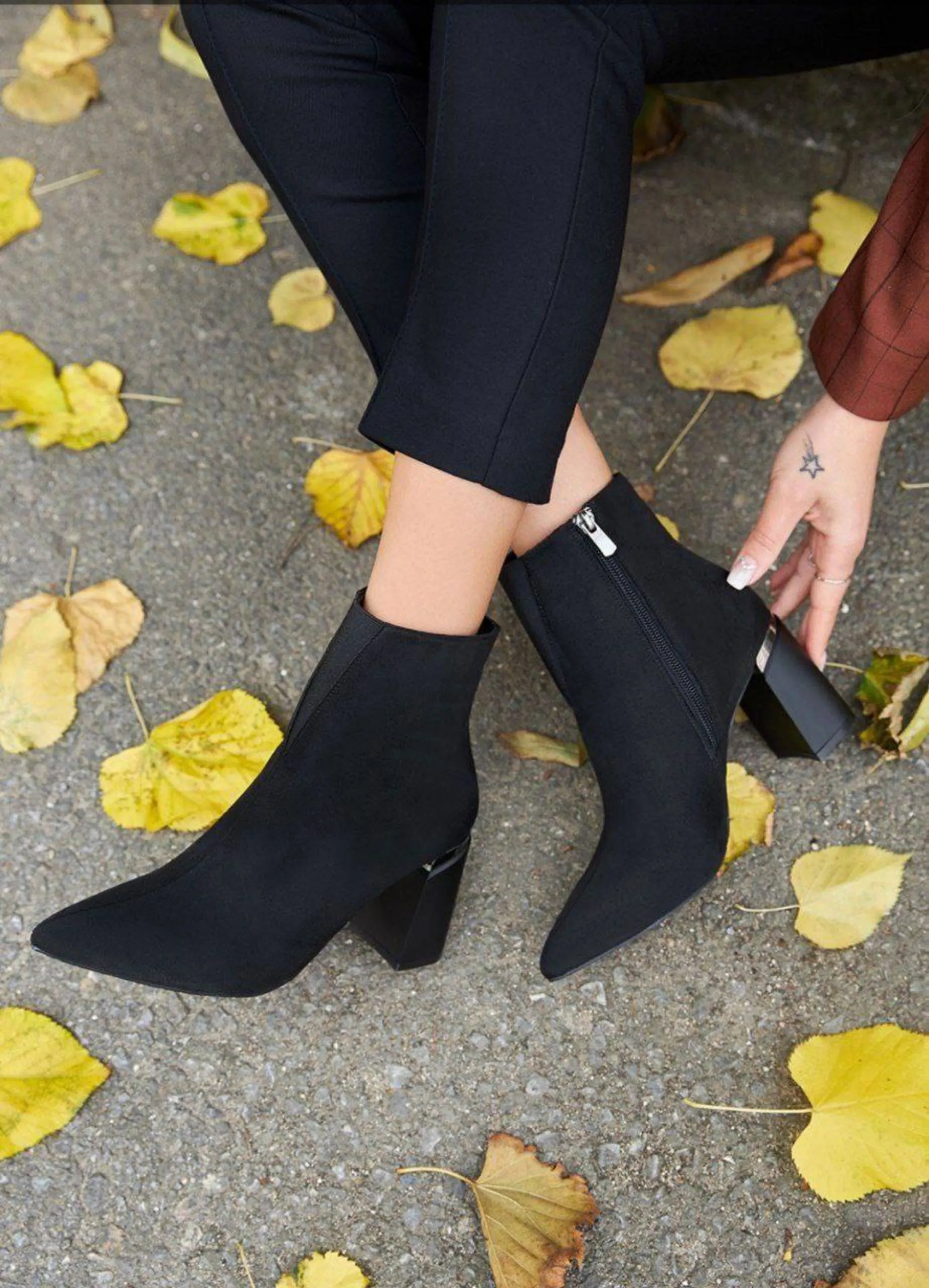 نیم بوت سوییت پاشنه 6 سانت