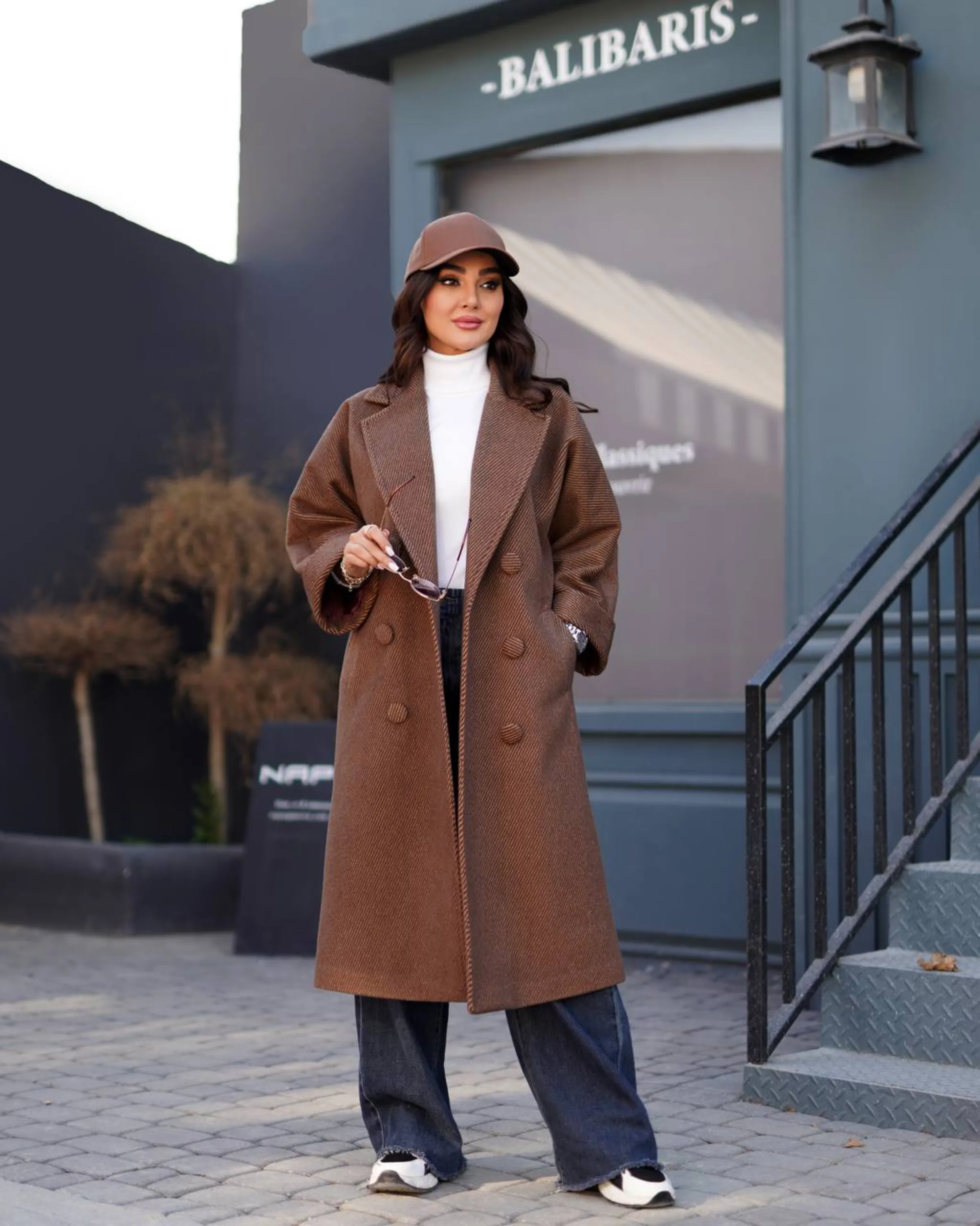 پالتو فوتر جناقی سایز بزرگ