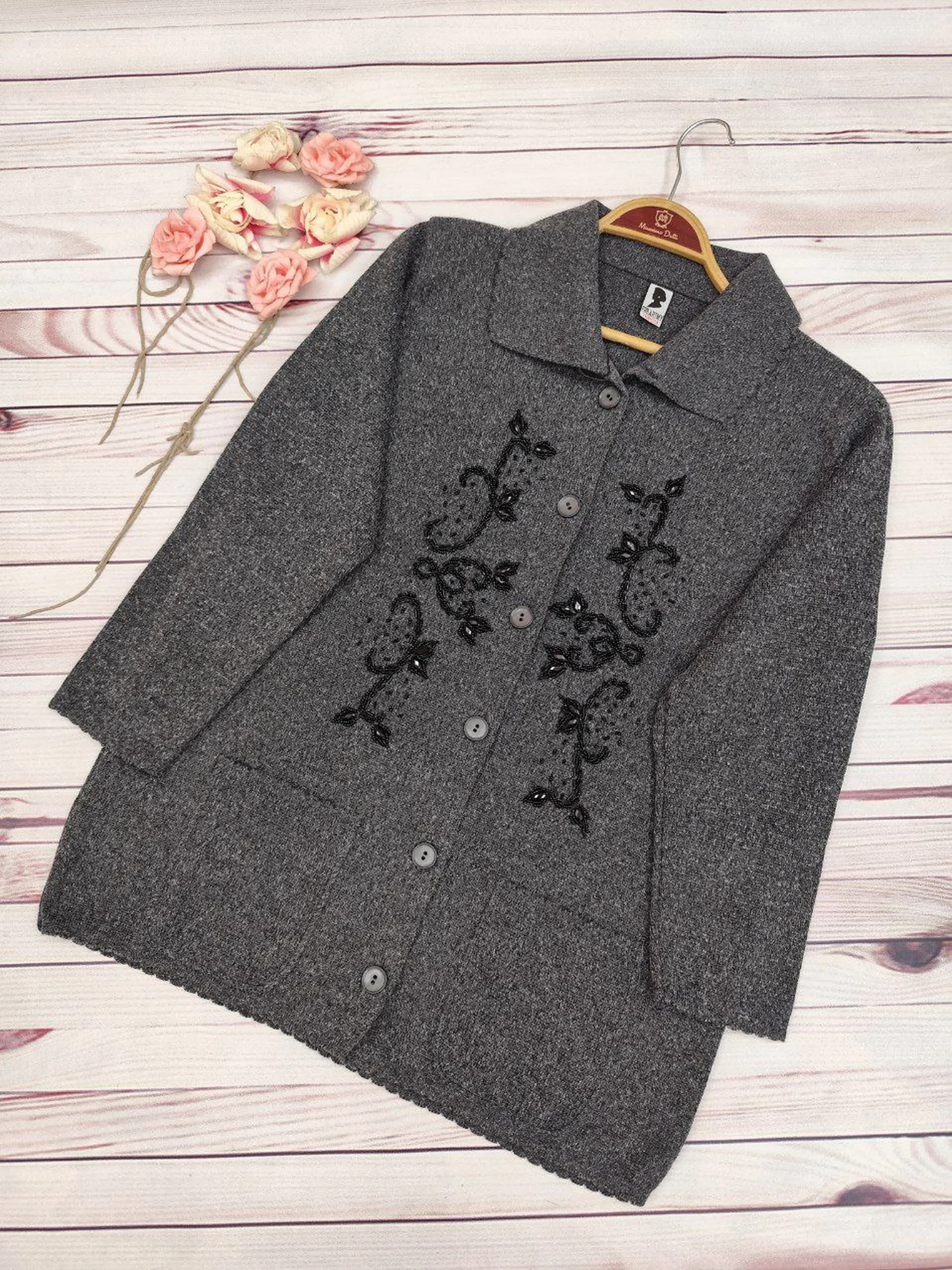 ژاکت بافتنی هیوا