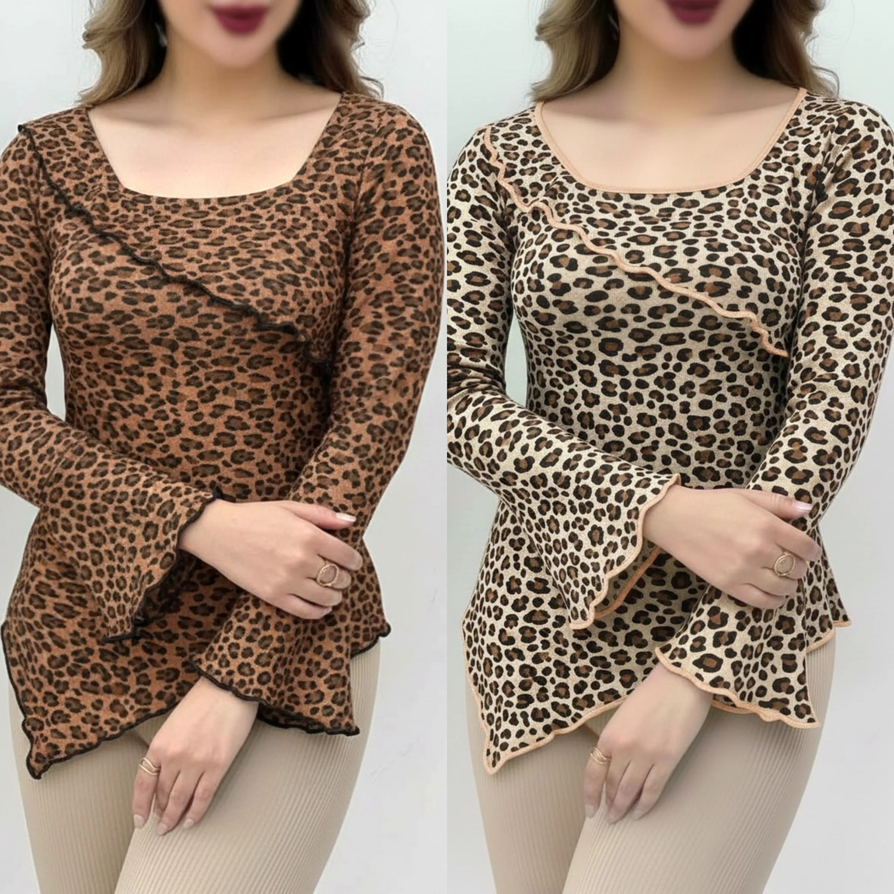 شومیز پلنگی استایل