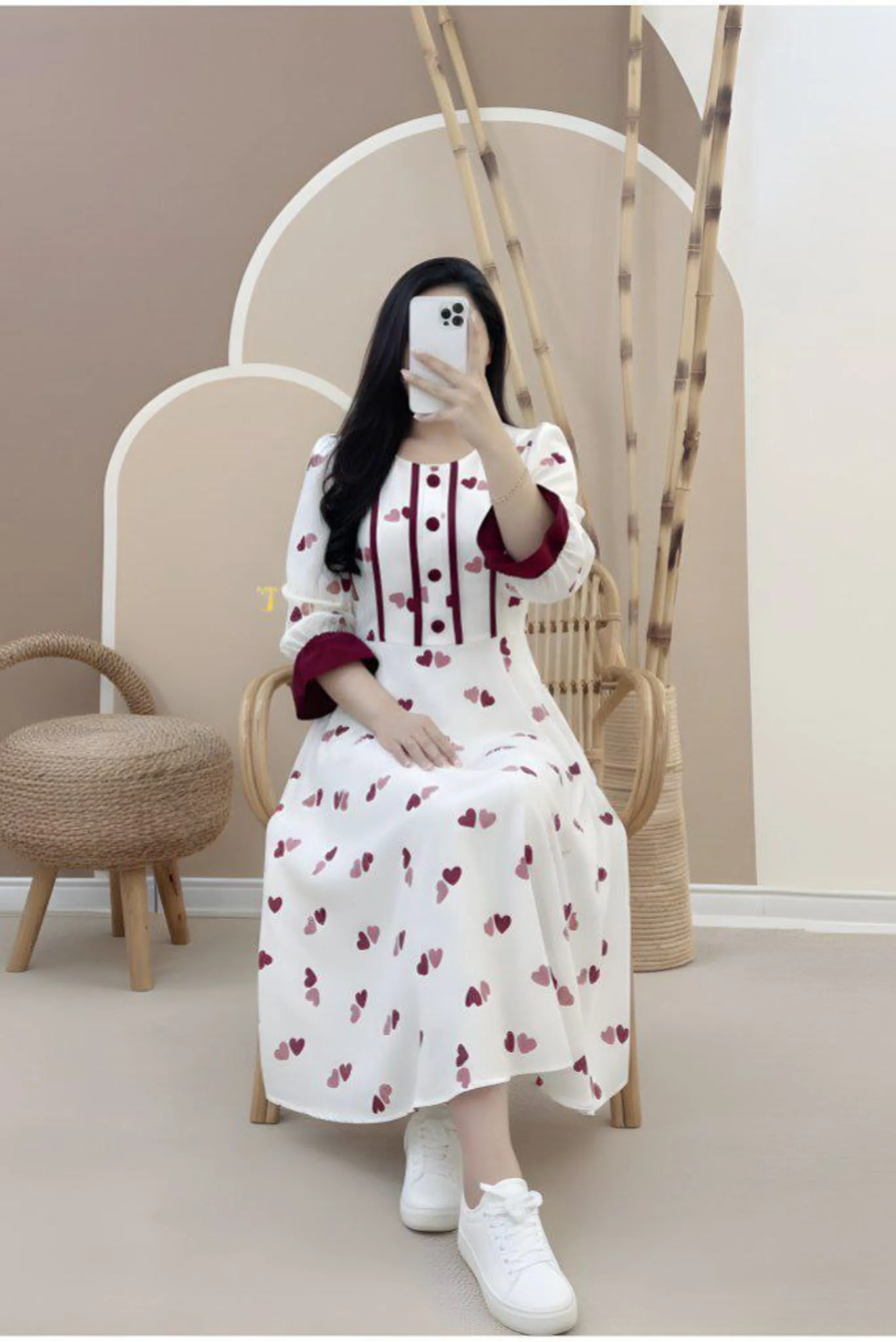 پیراهن عروسکی ارکیده