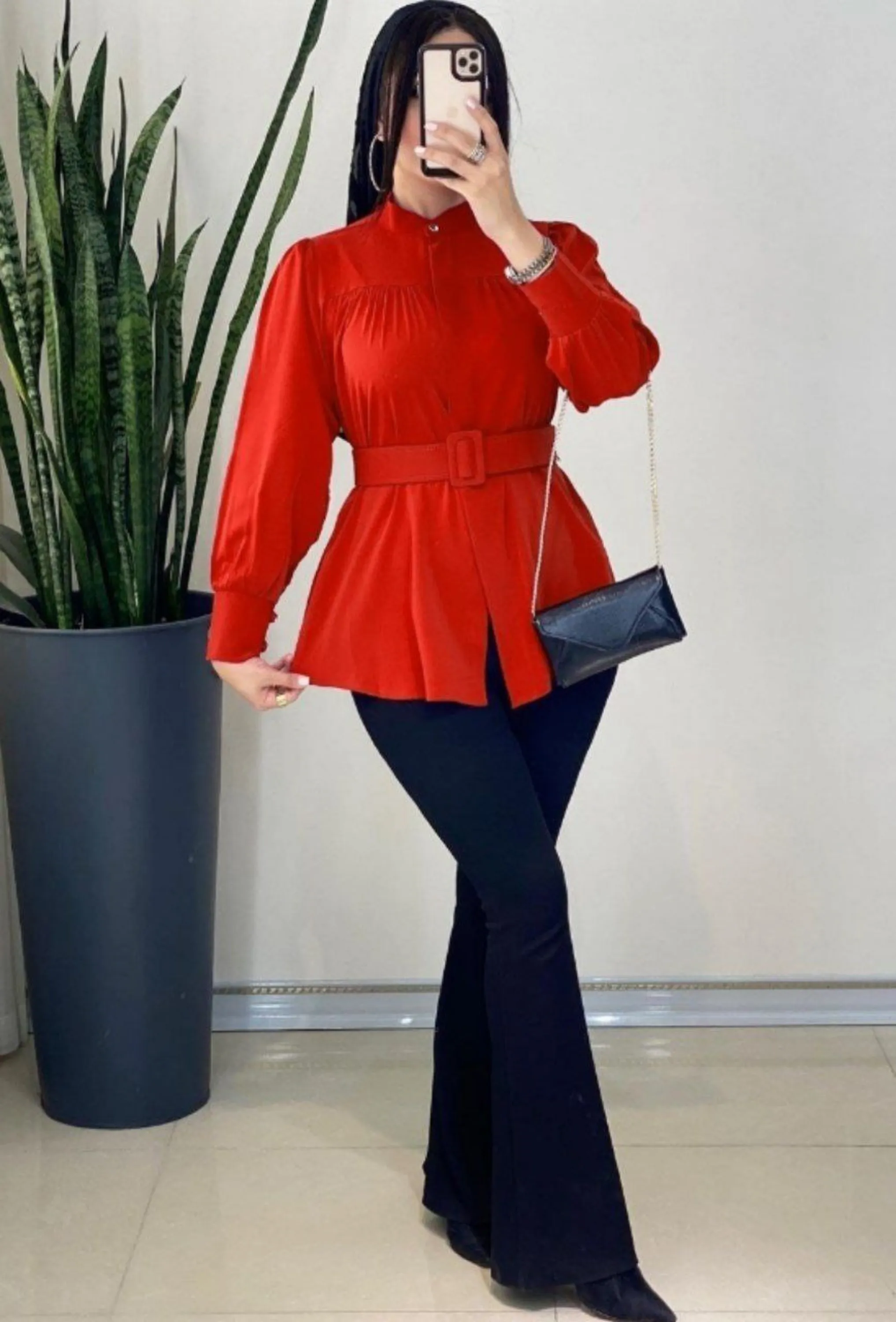 شومیز چیندار